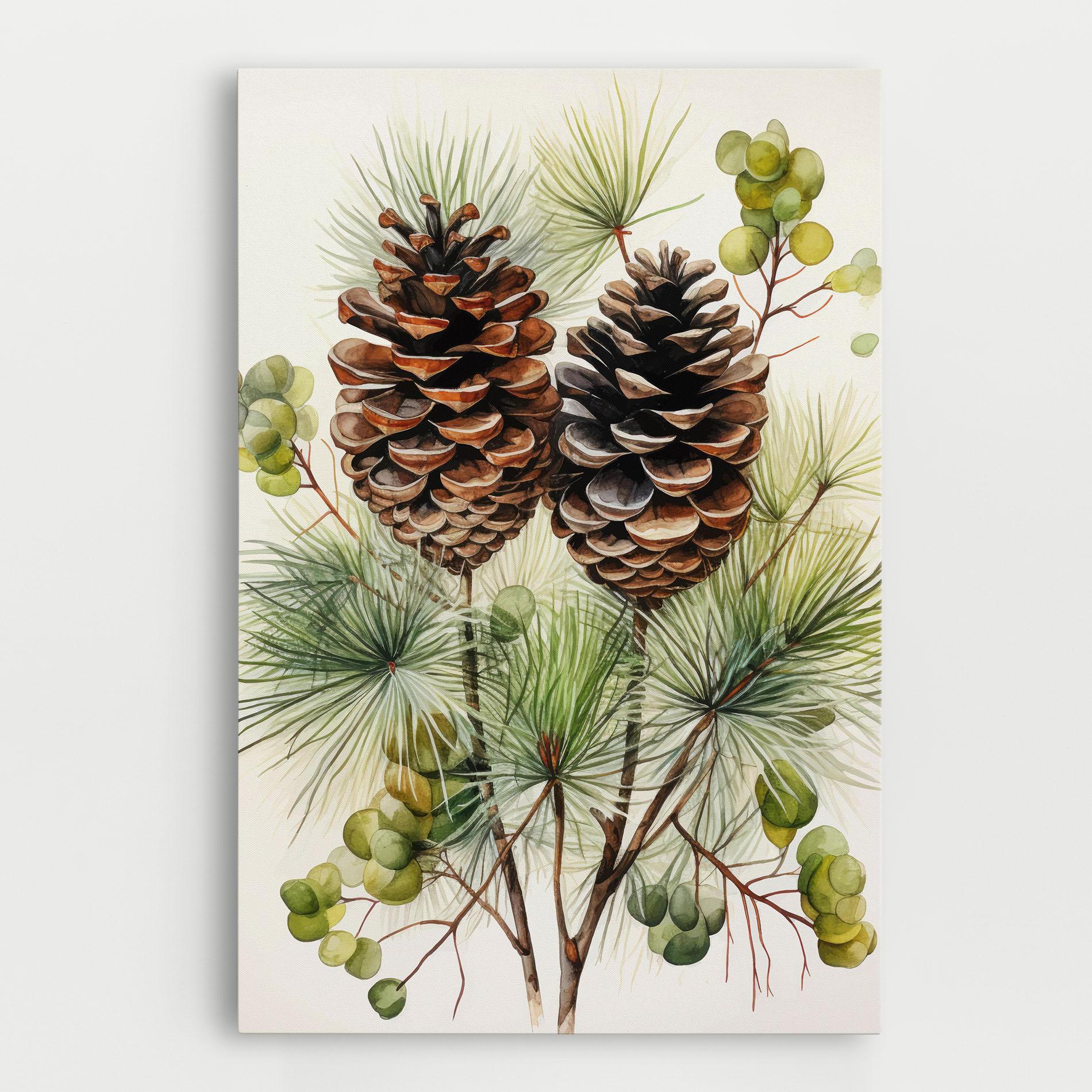 Vászonkép Brown Cones mockup 0