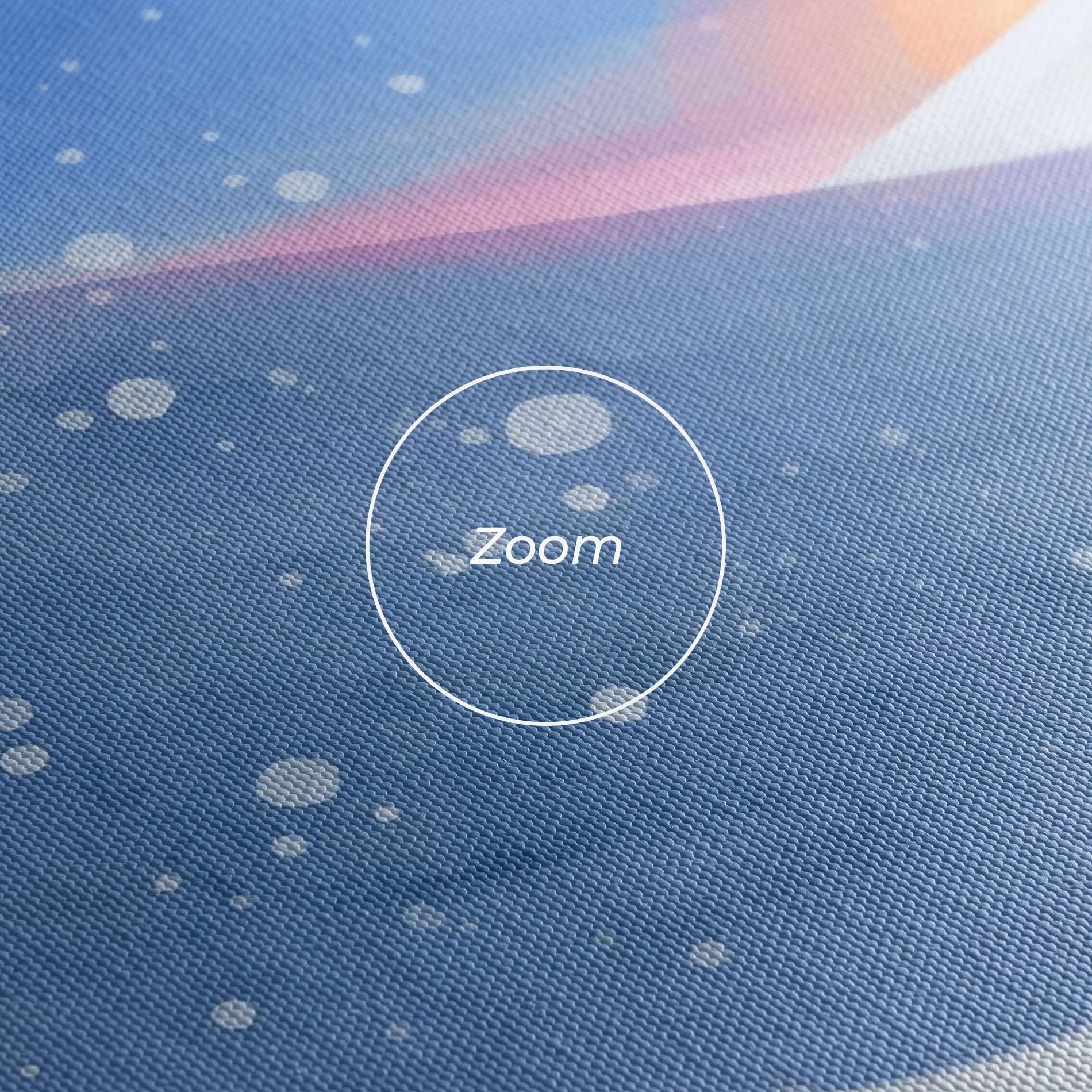 Vászonkép Mountain Snow Art mockup 3