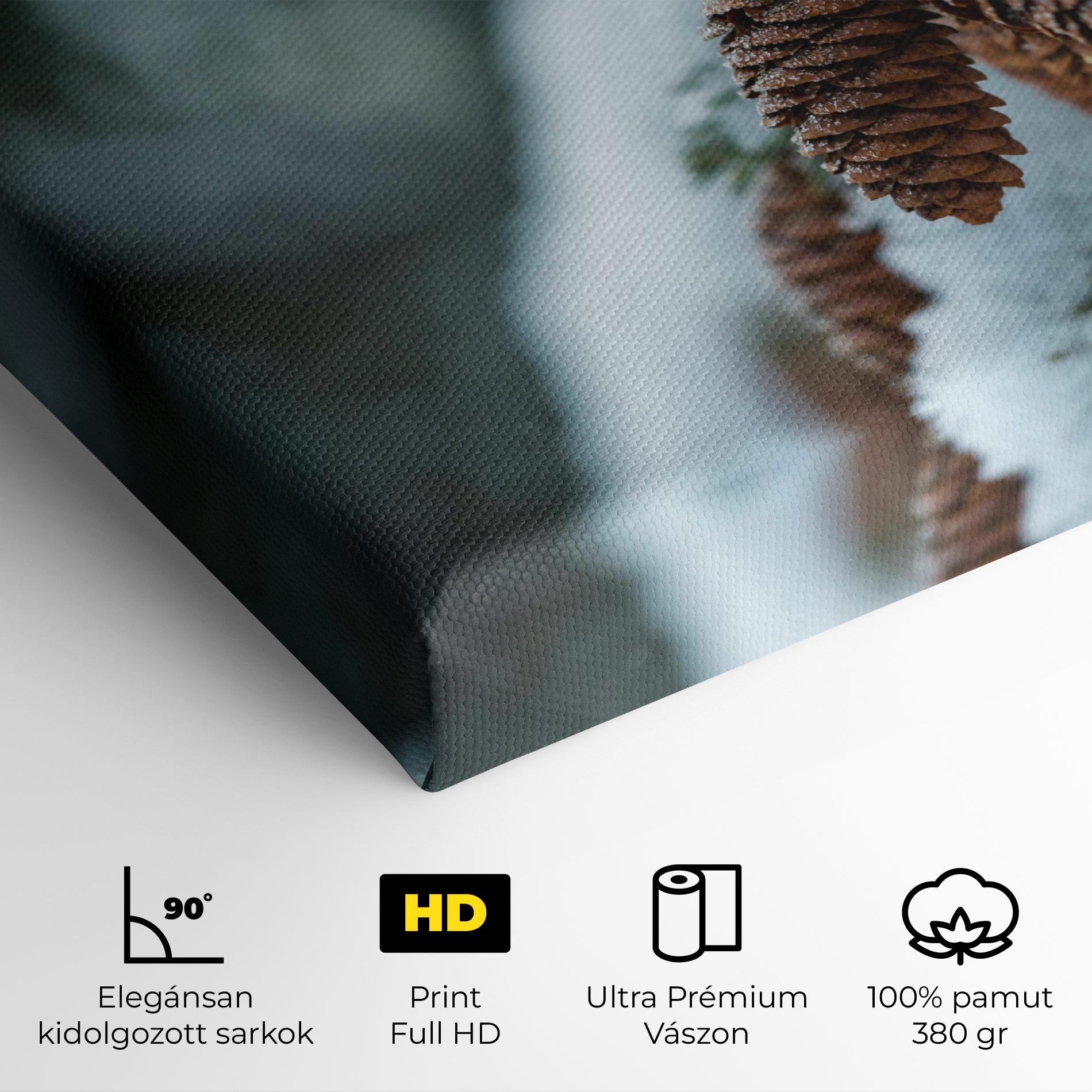 Vászonkép Pretty Snow Cones mockup 4