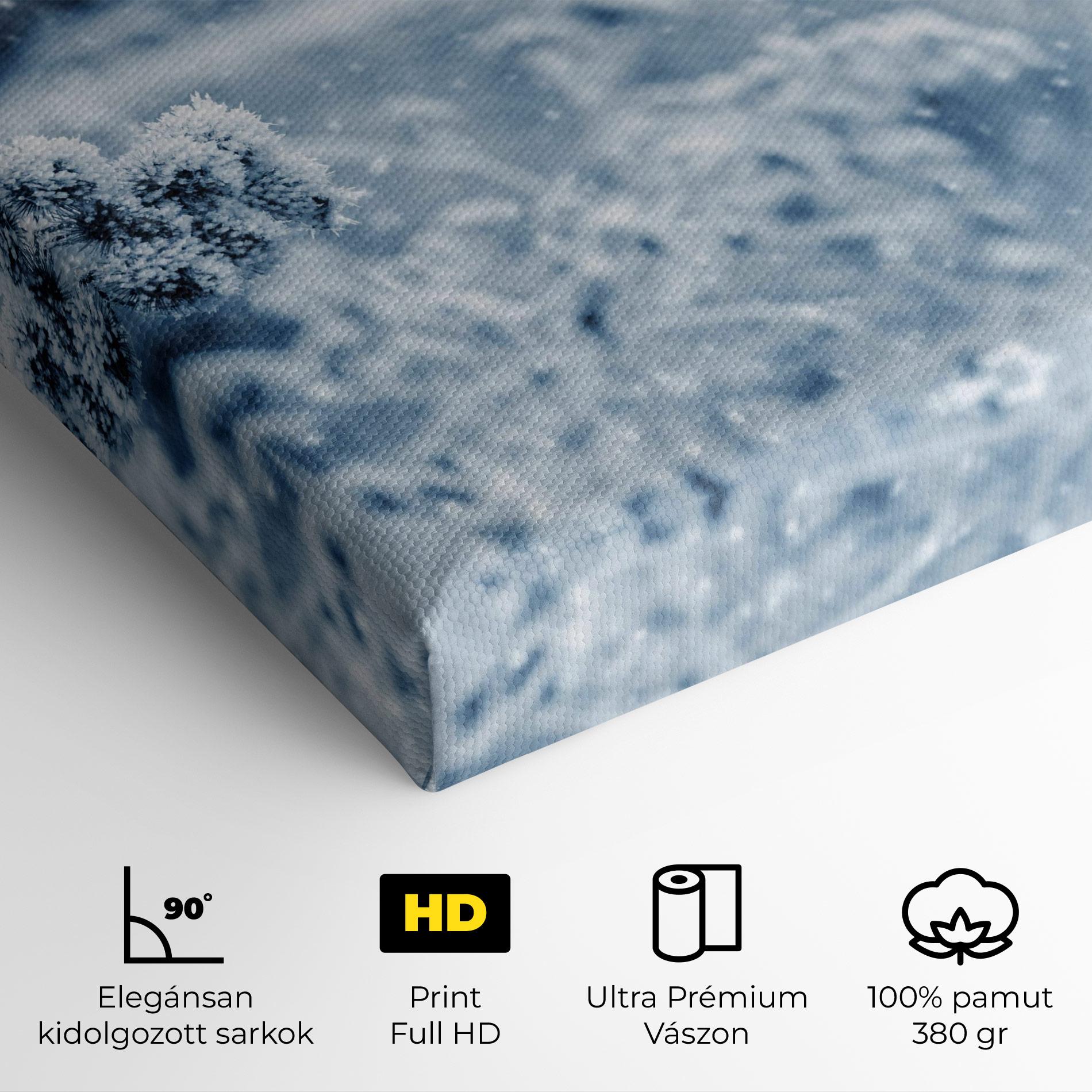 Vászonkép Pretty Winter Plants mockup 4