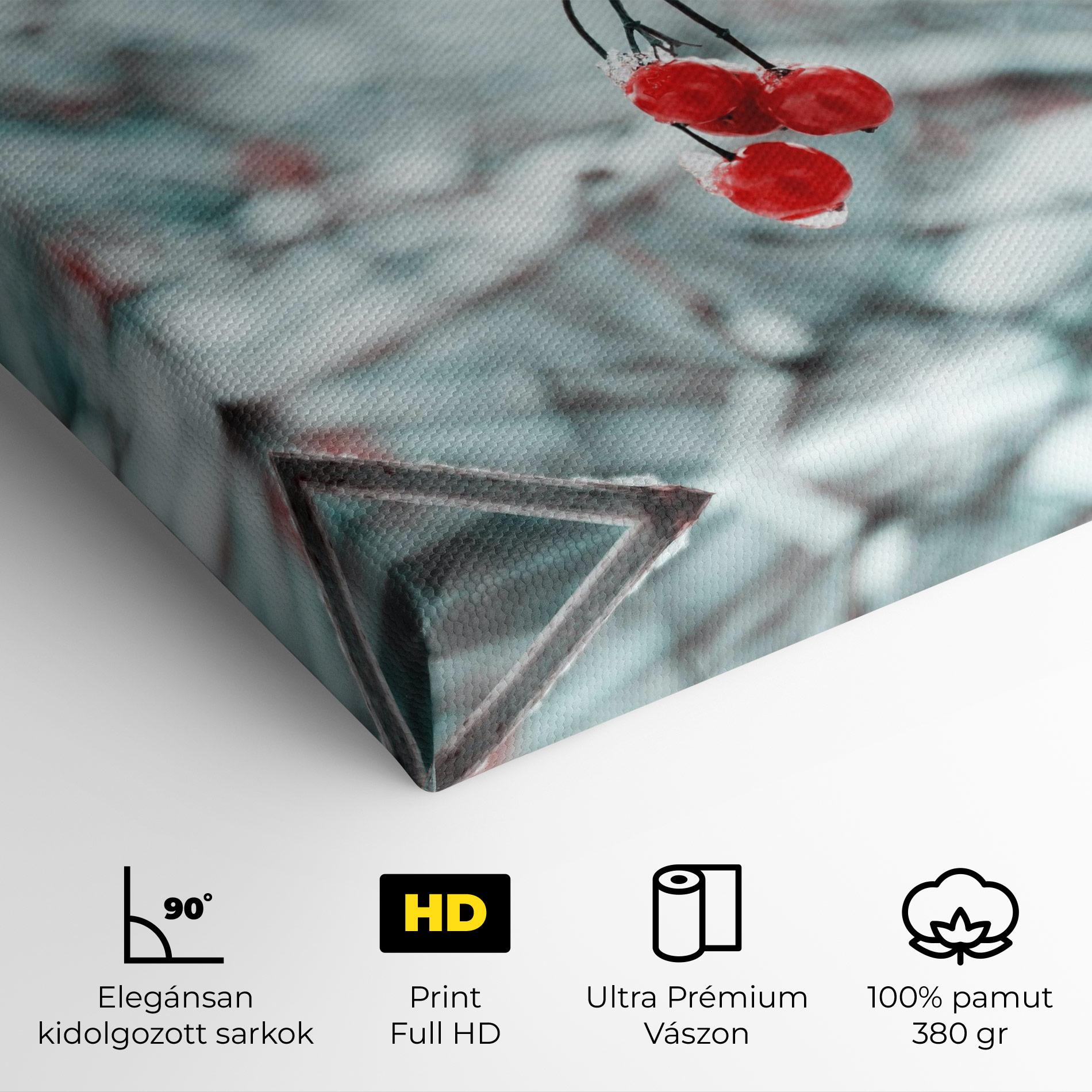 Vászonkép Snow Red Fruits mockup 4