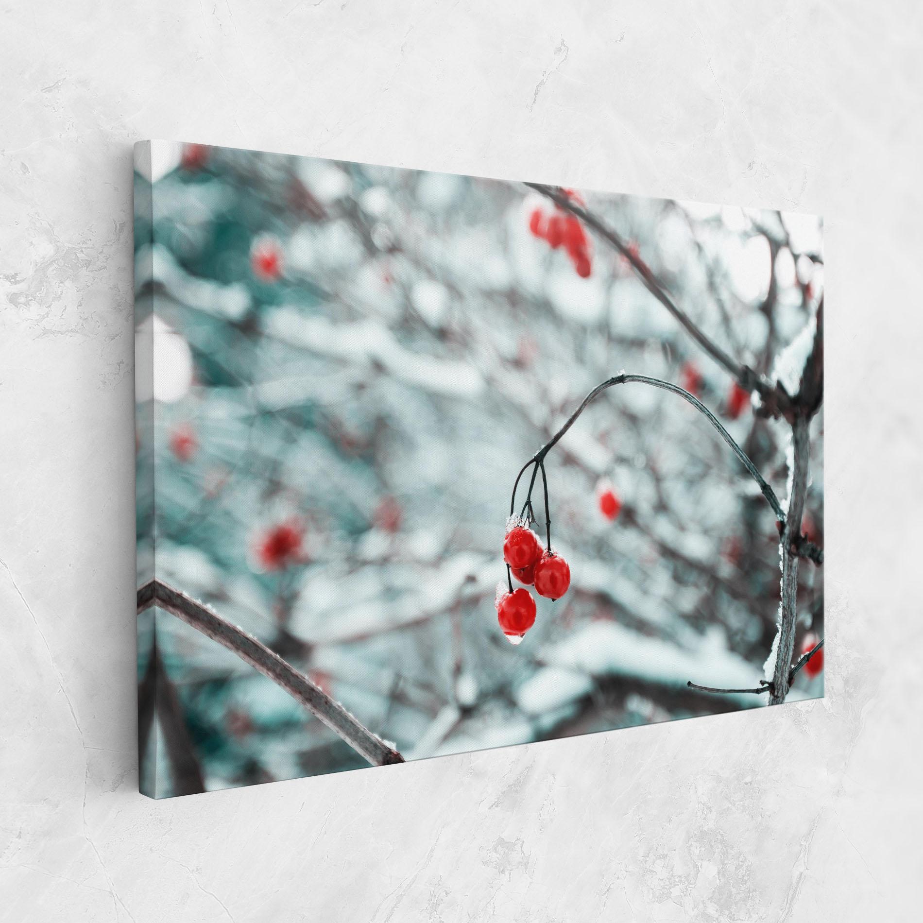 Vászonkép Snow Red Fruits mockup 1