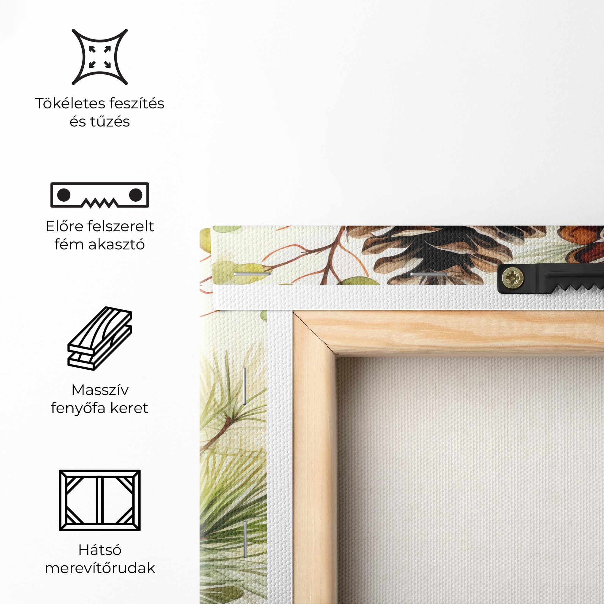 Vászonkép Brown Cones mockup 5