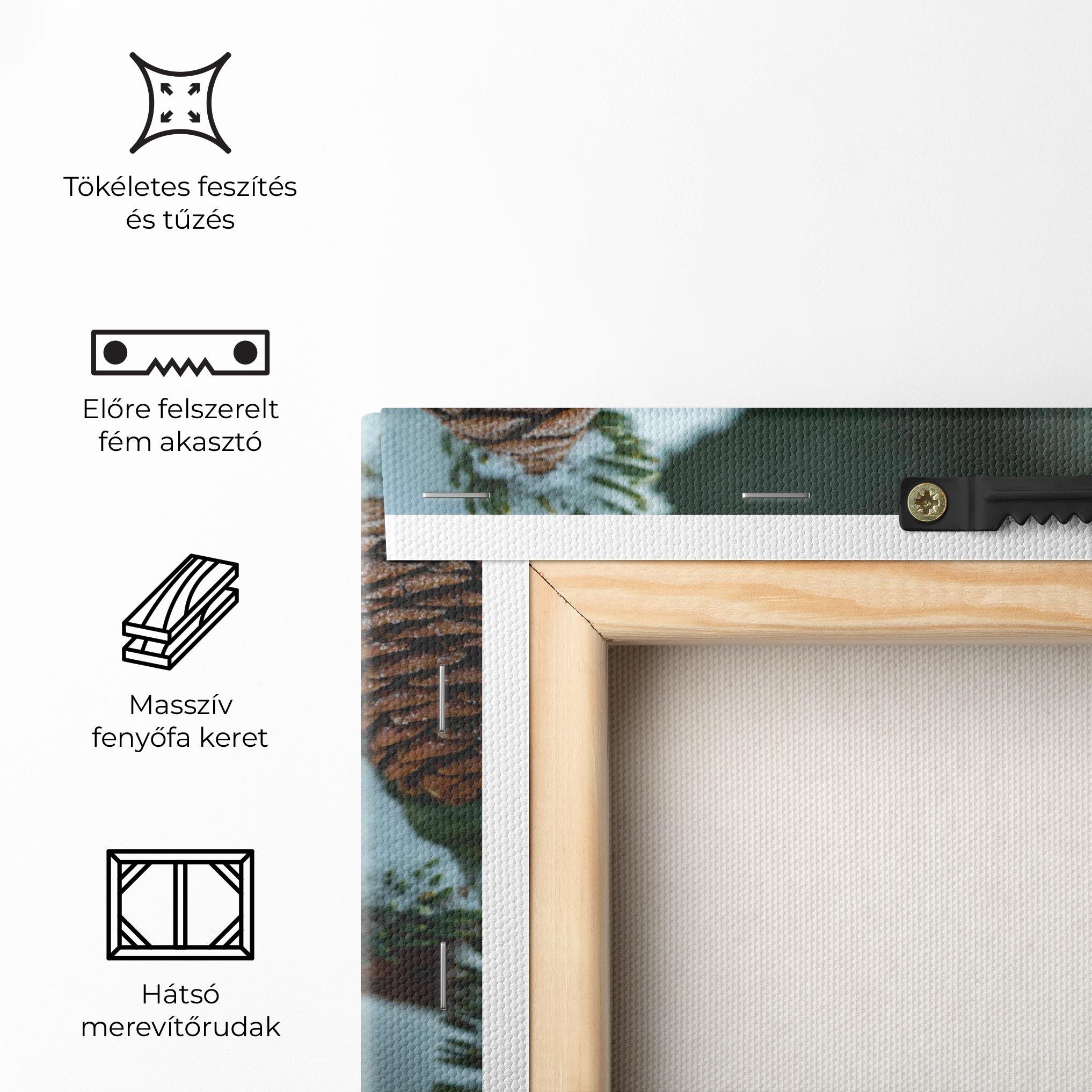 Vászonkép Pretty Snow Cones mockup 5