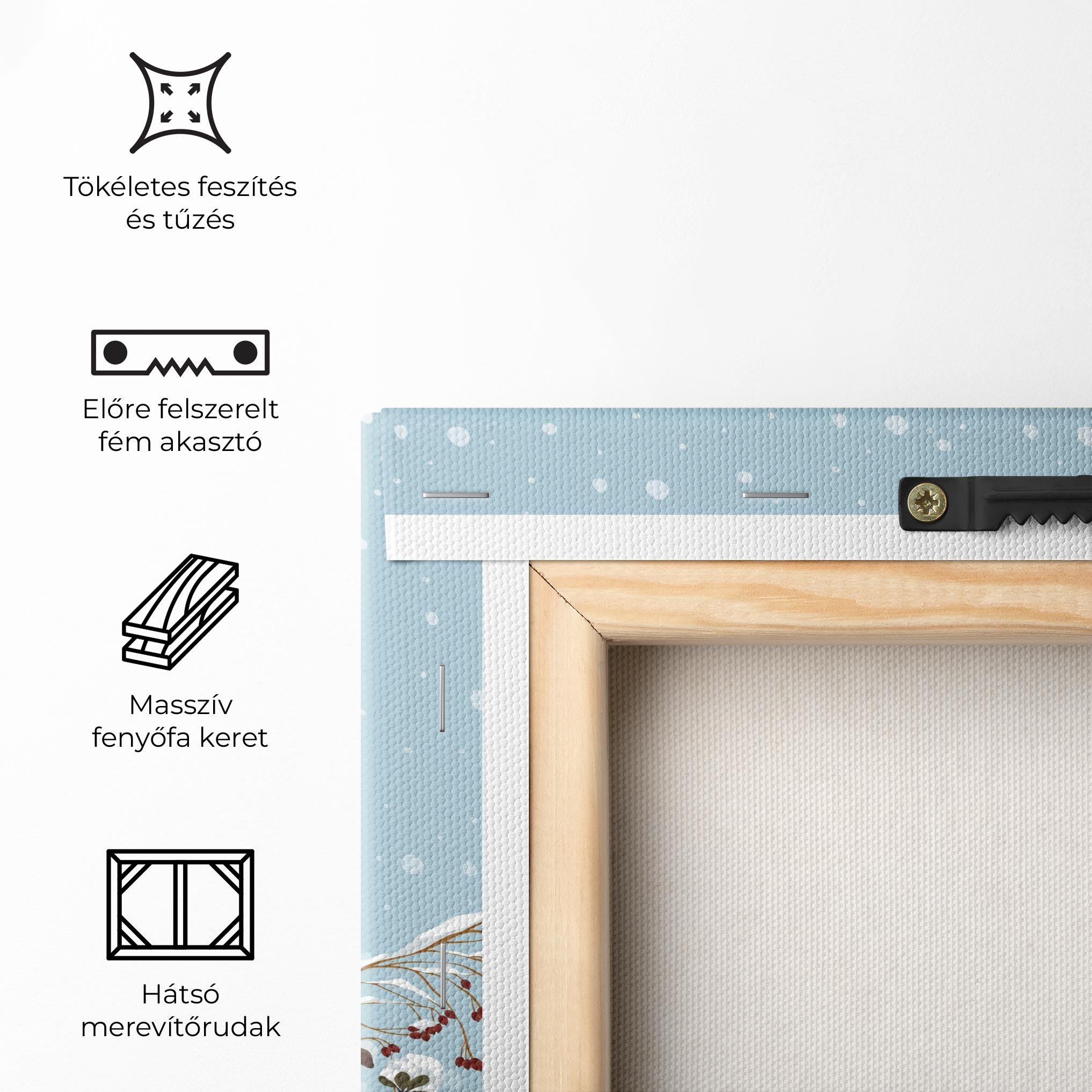 Vászonkép Snow Plants mockup 5