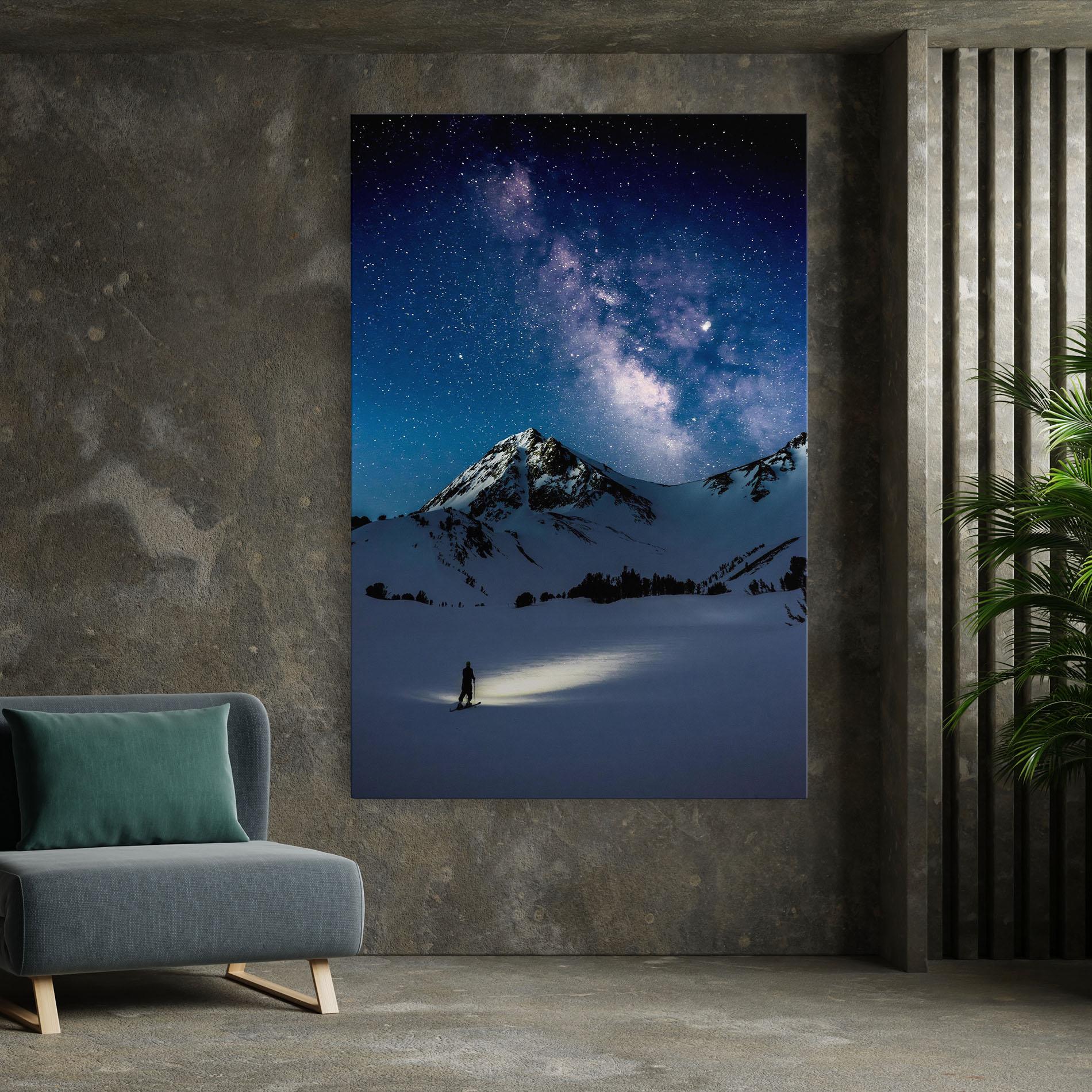 Vászonkép Pretty Sky Winter mockup 7