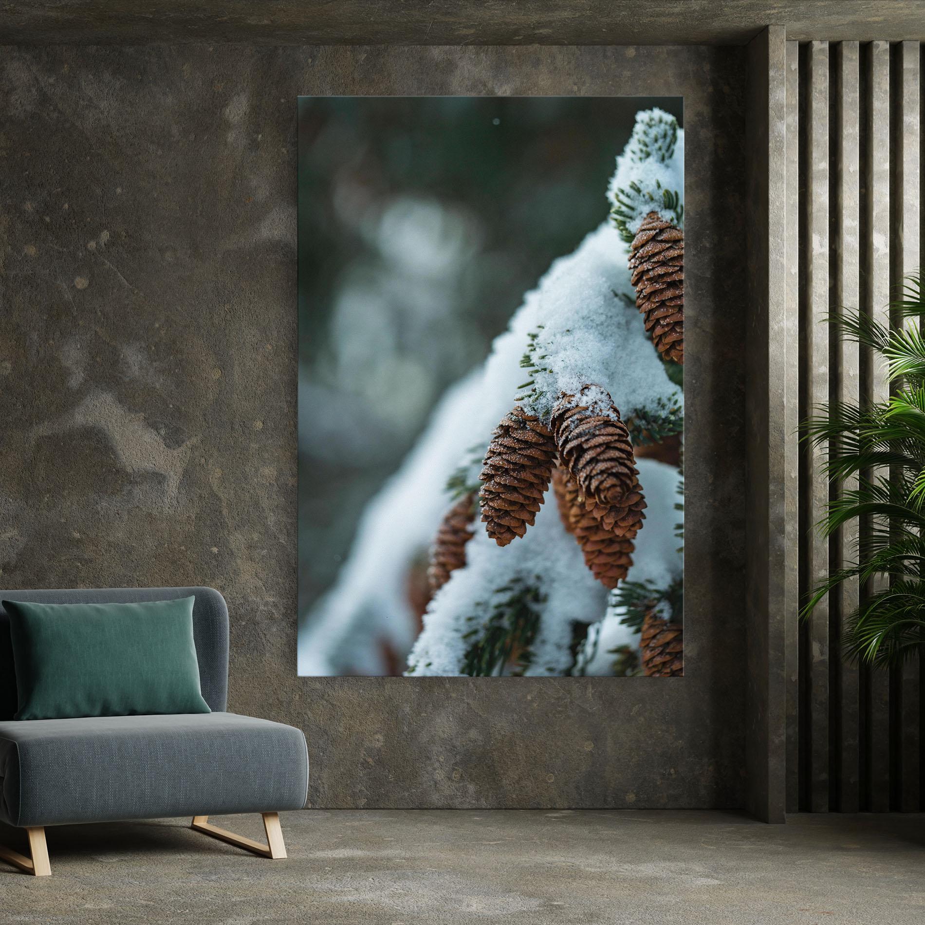 Vászonkép Pretty Snow Cones mockup 7