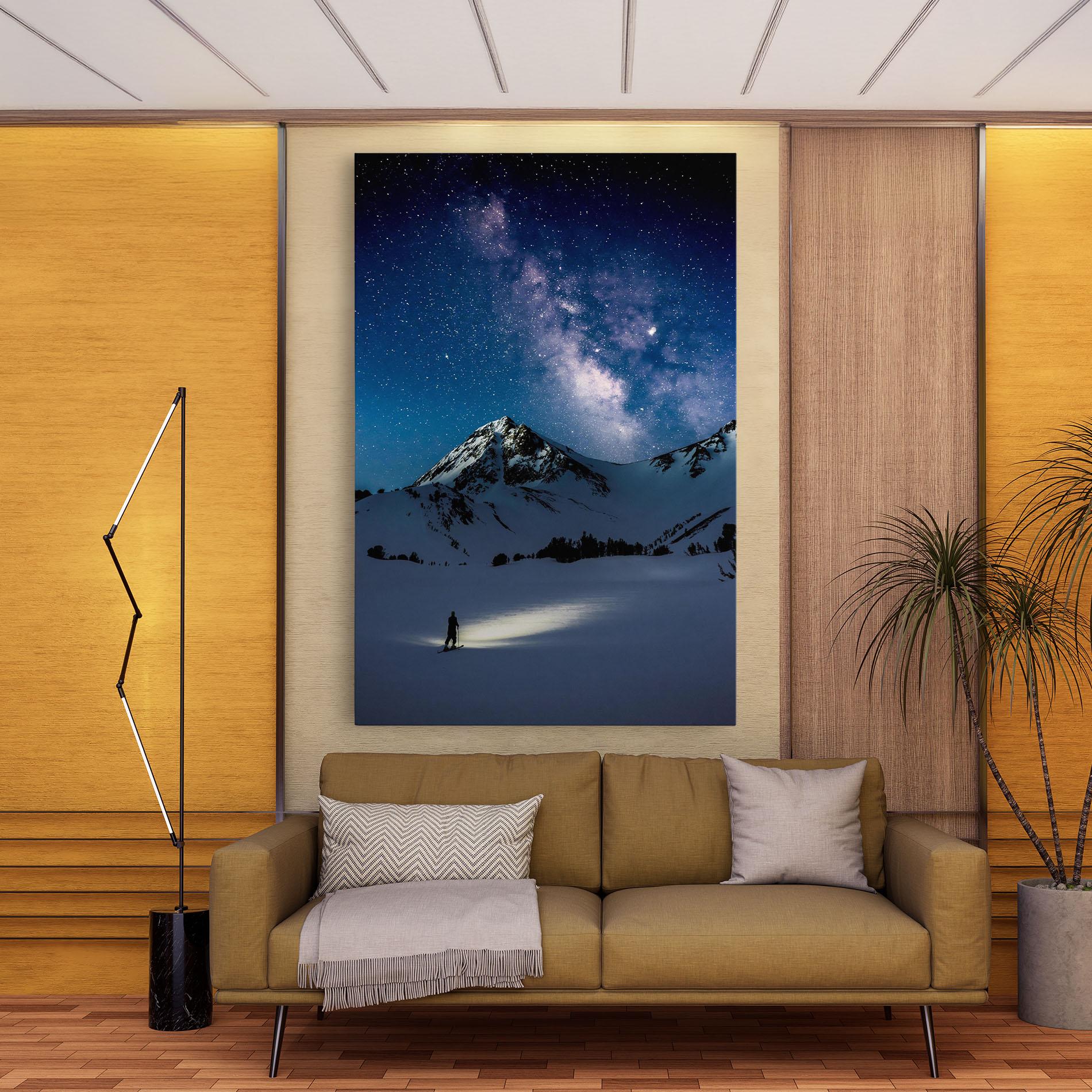 Vászonkép Pretty Sky Winter mockup 9