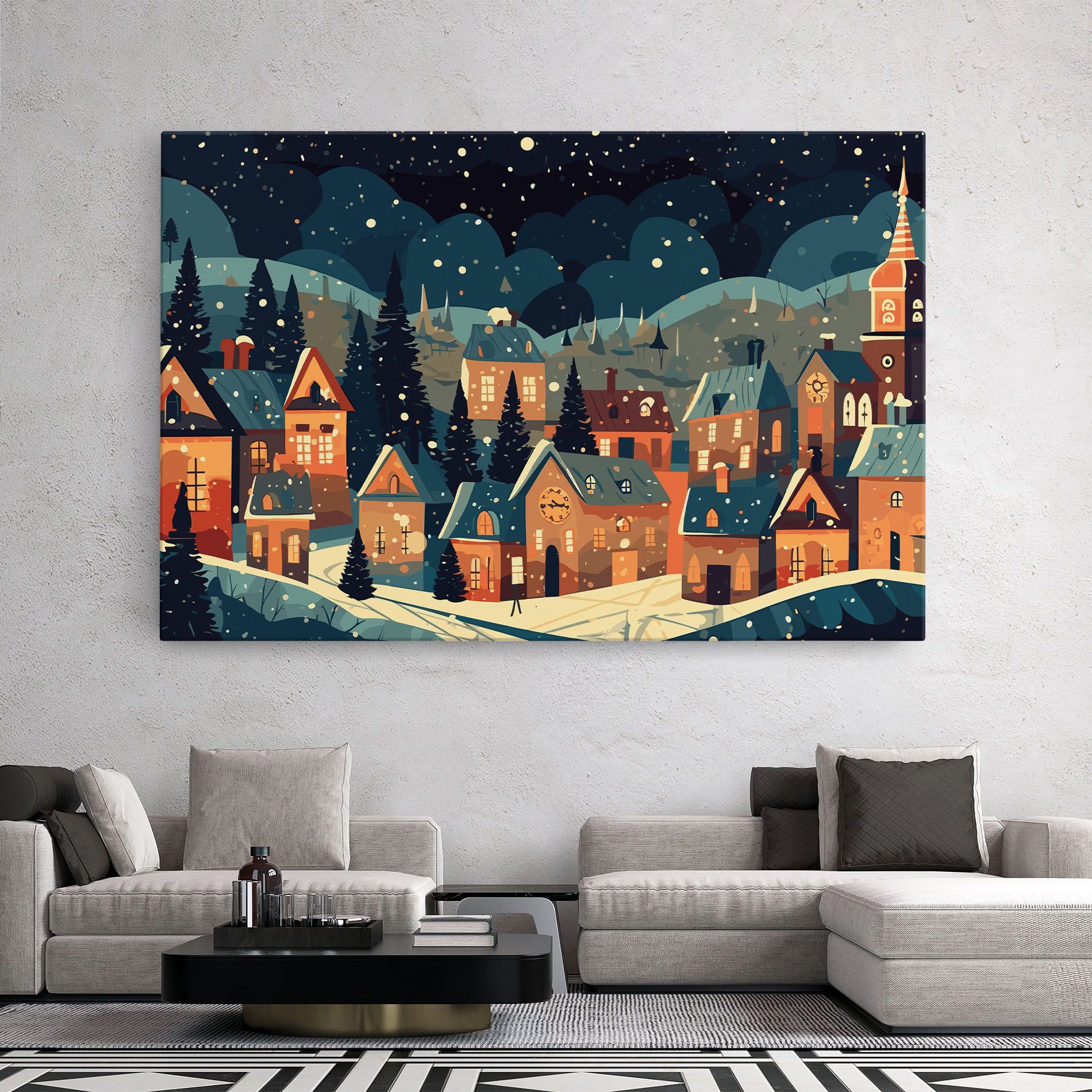 Winter View Houses mockup 2