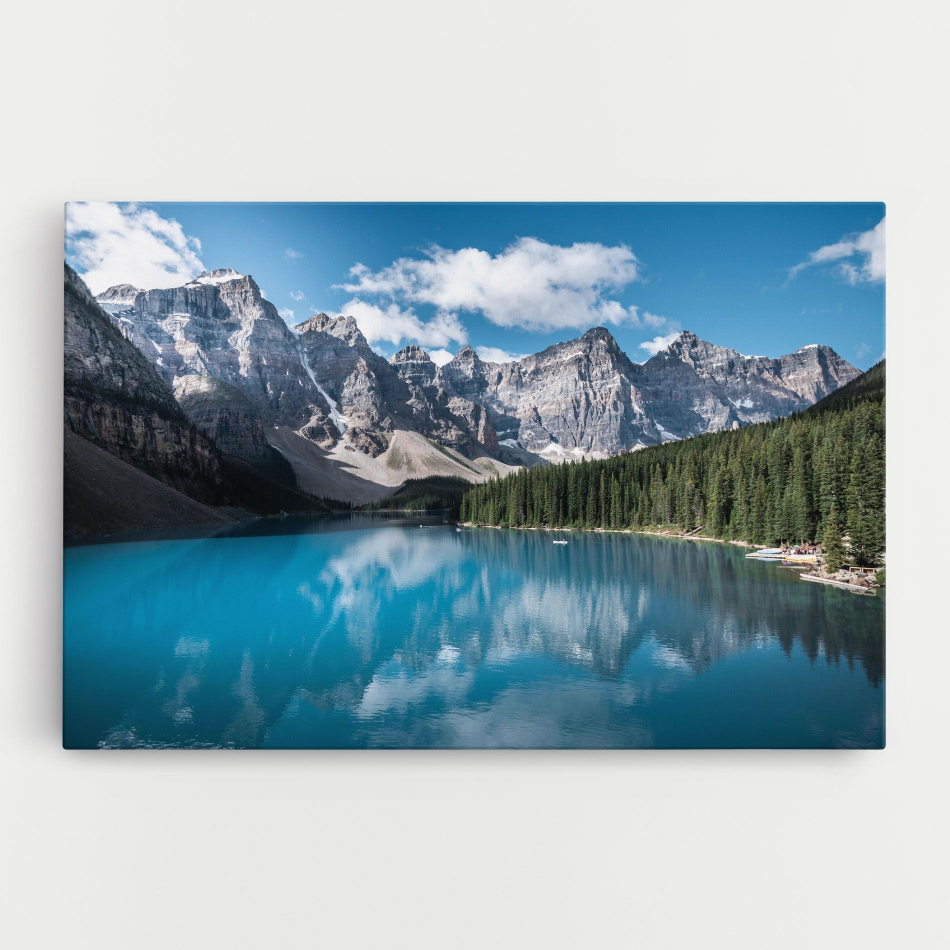 Beautiful Lake Canada mockup 0