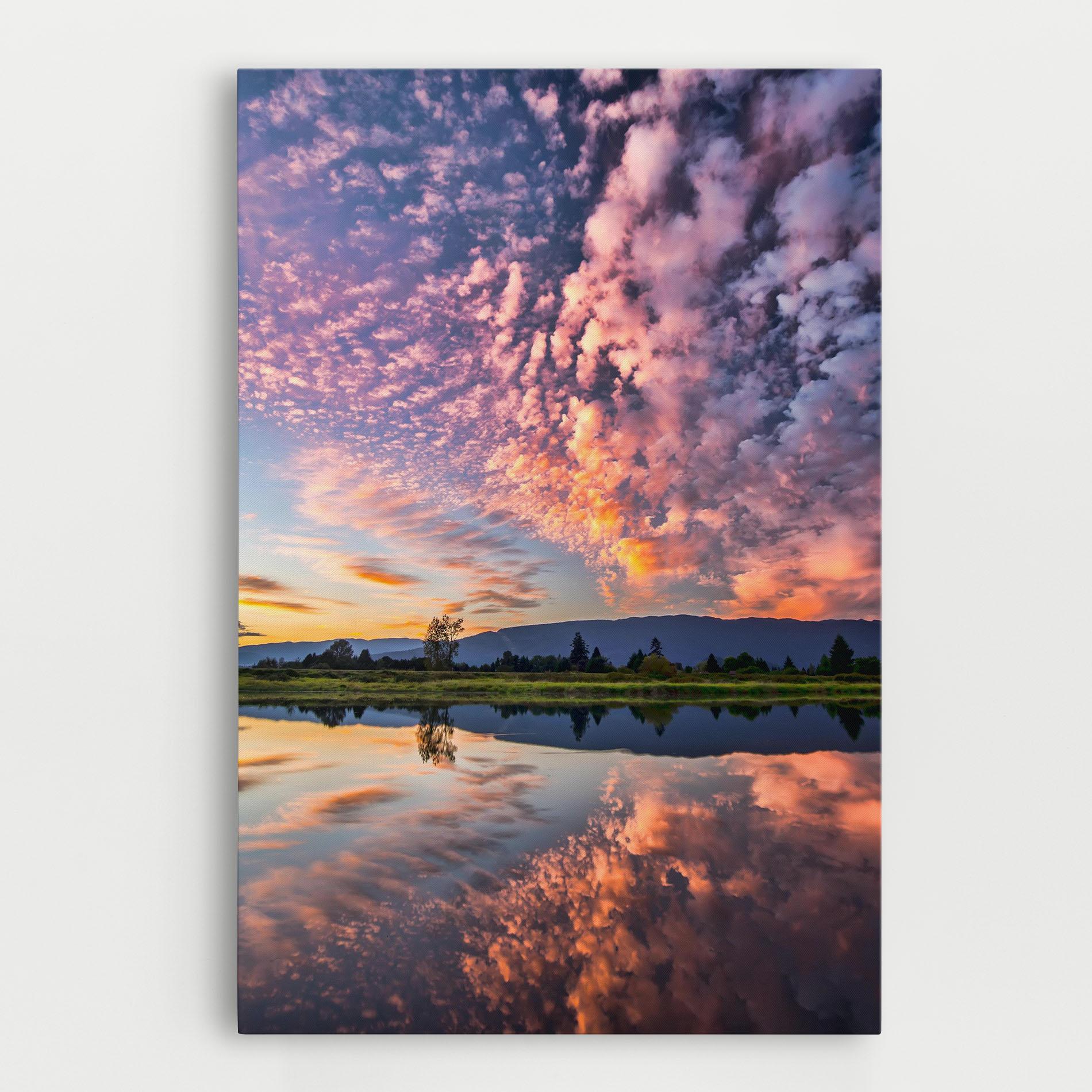 Vászonkép Beautiful Sky mockup 0