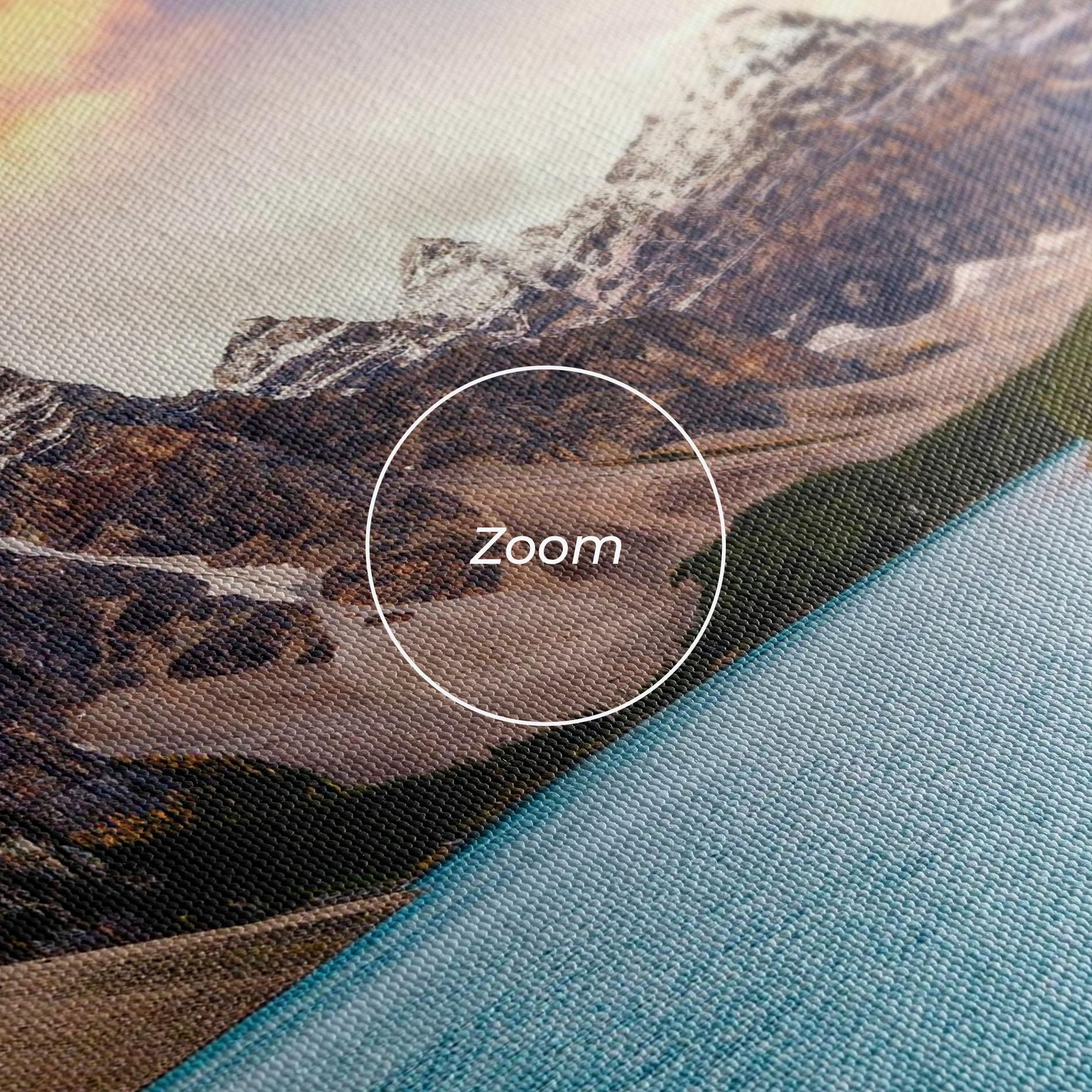 Vászonkép Blue Magic Lake mockup 3