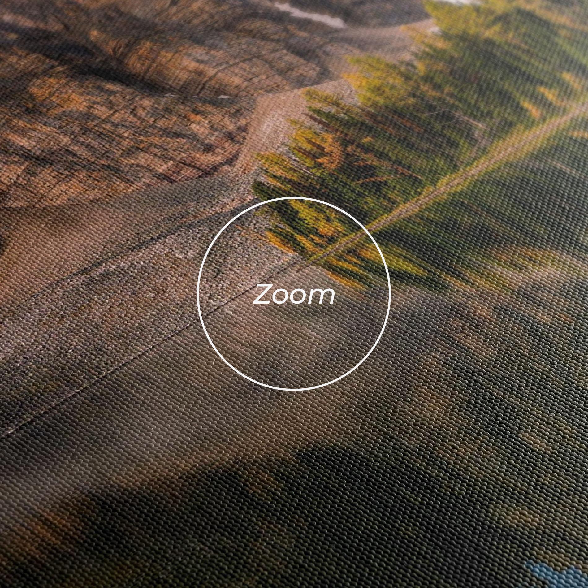 Vászonkép Mountain Sunrise Lake mockup 3