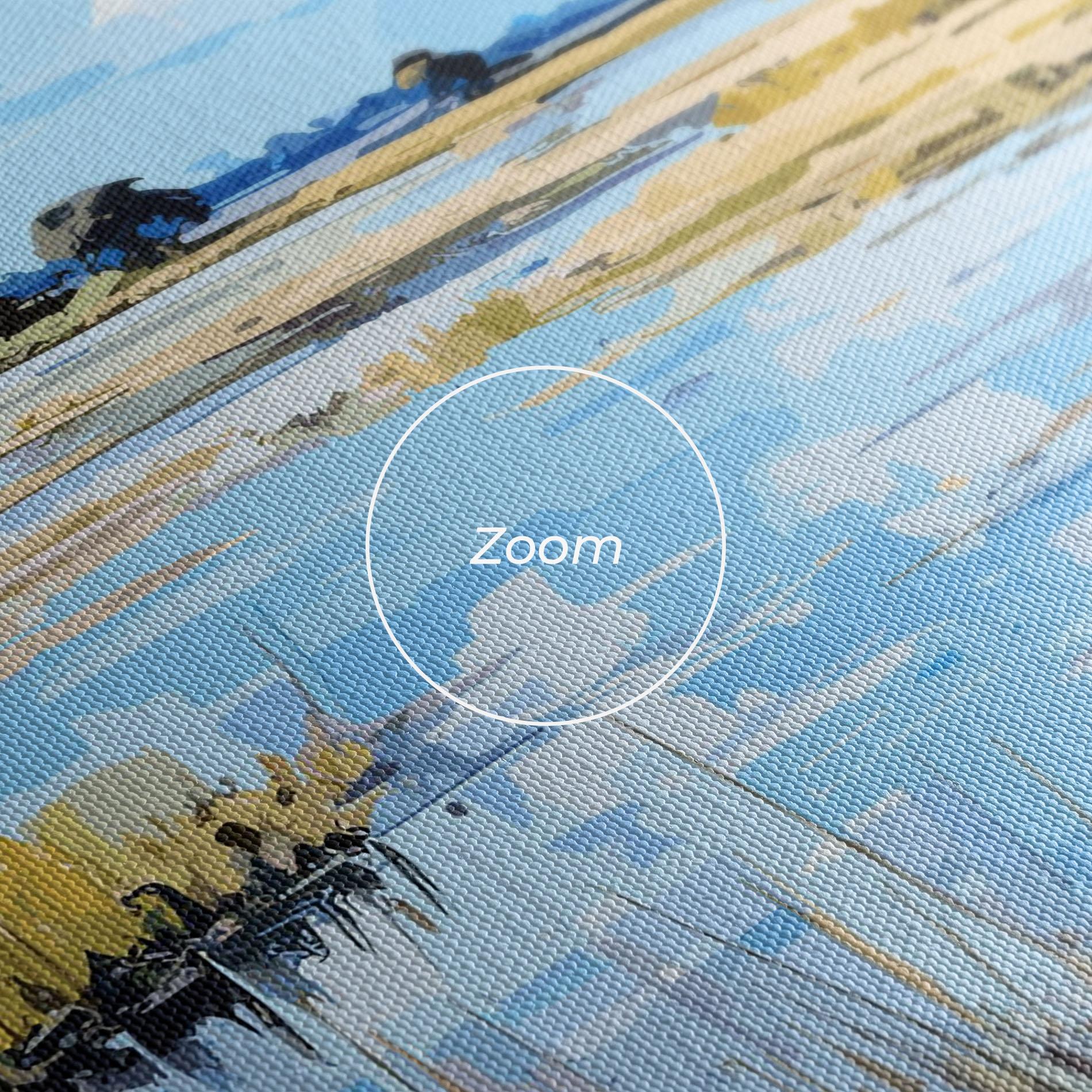 Vászonkép Riverside Flowers mockup 3