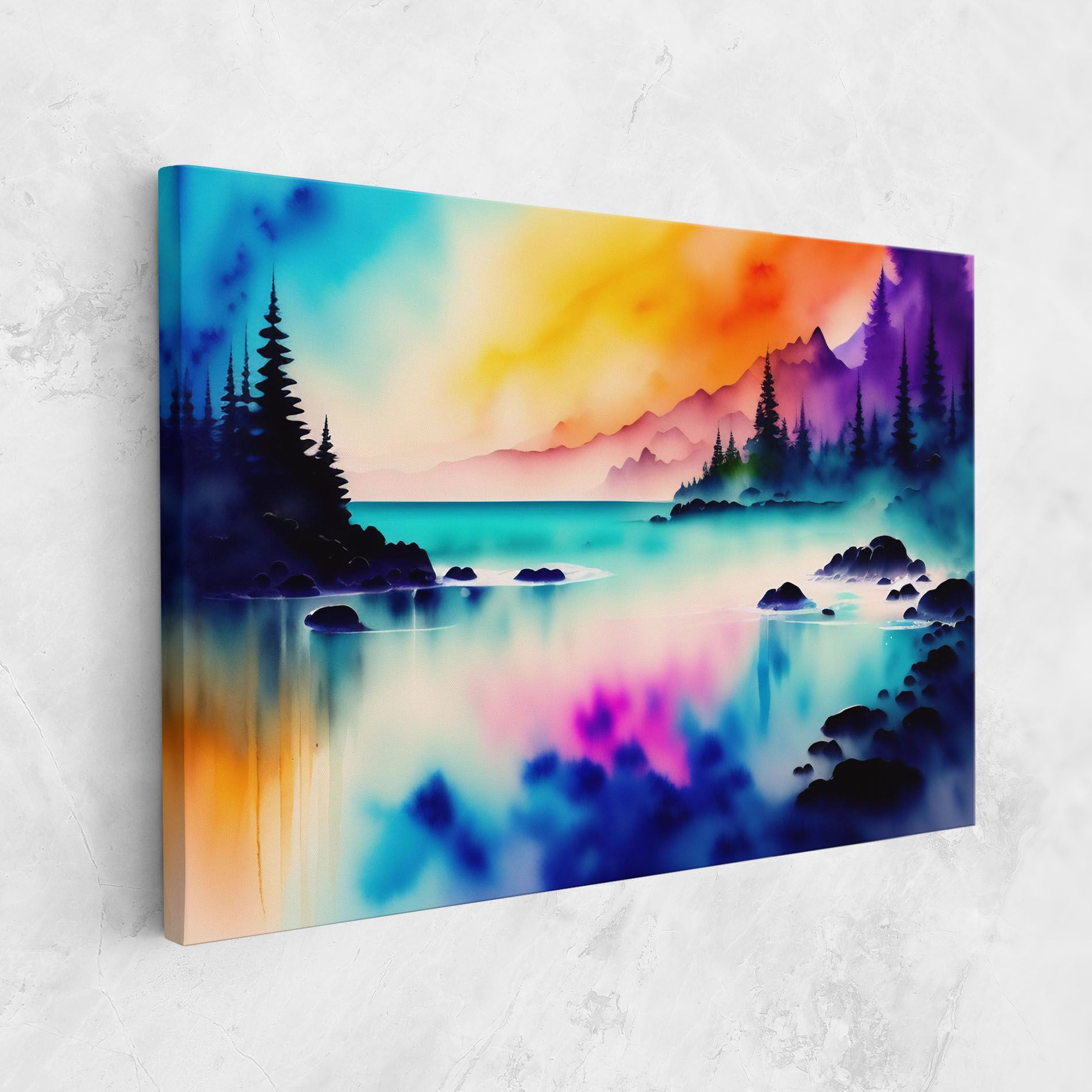 Lake Painting mockup 1