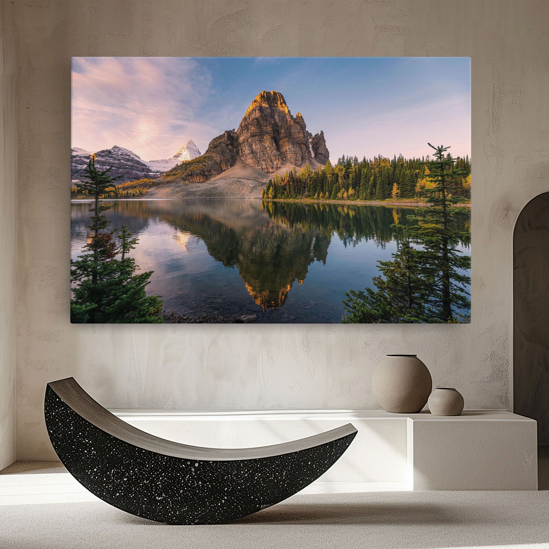 Mountain Sunrise Lake mockup 8