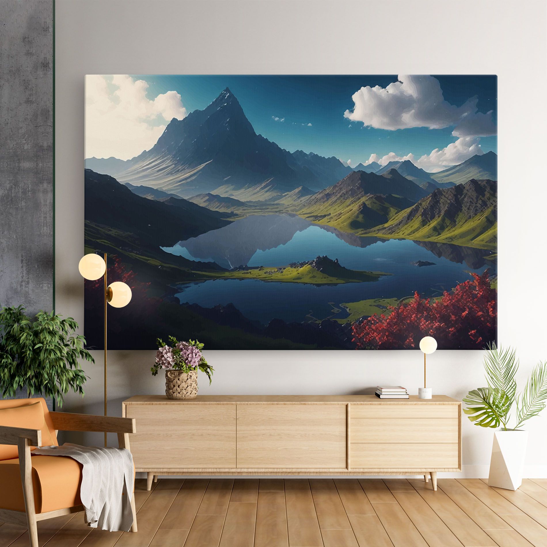 Red Flower Lake mockup 9