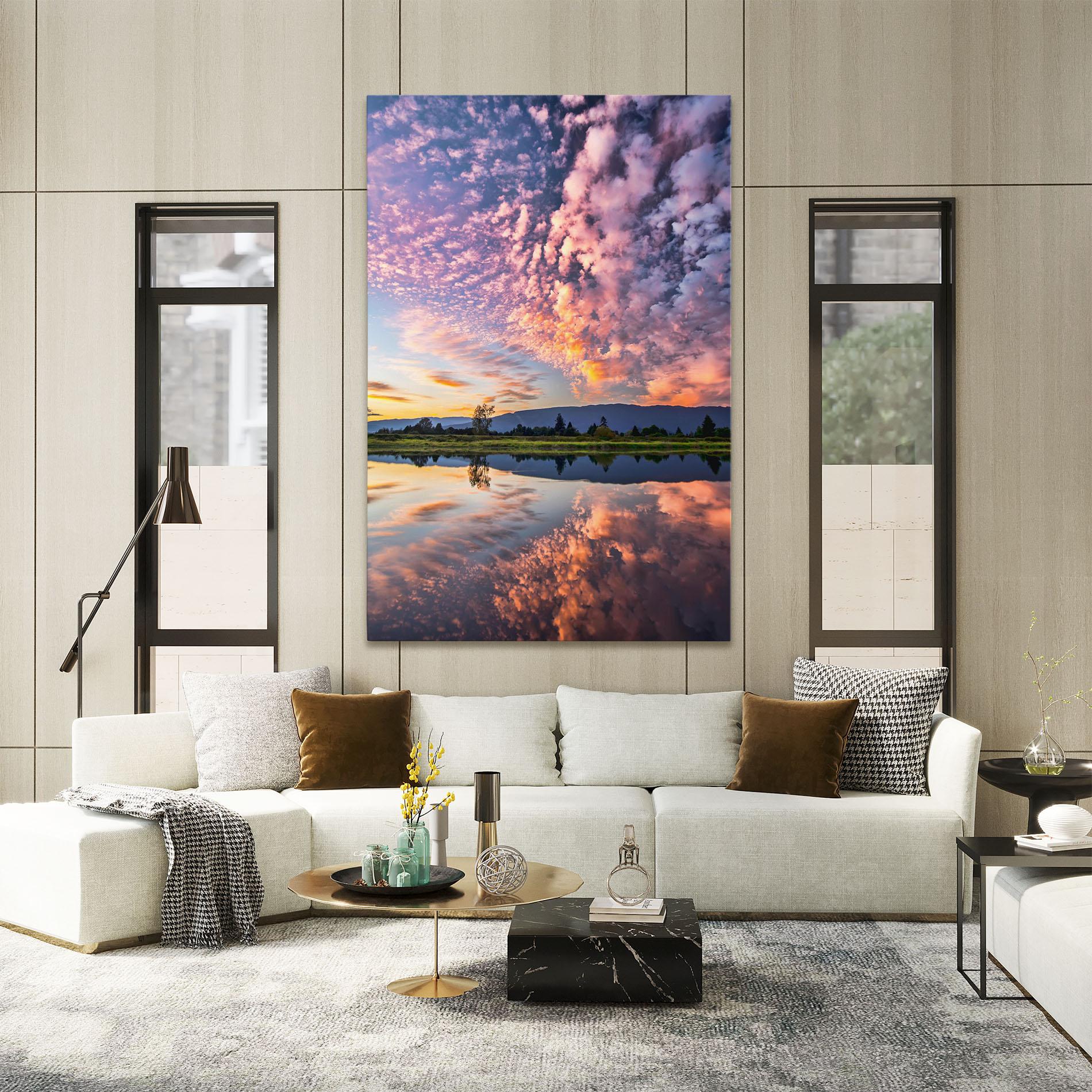 Vászonkép Beautiful Sky mockup 2