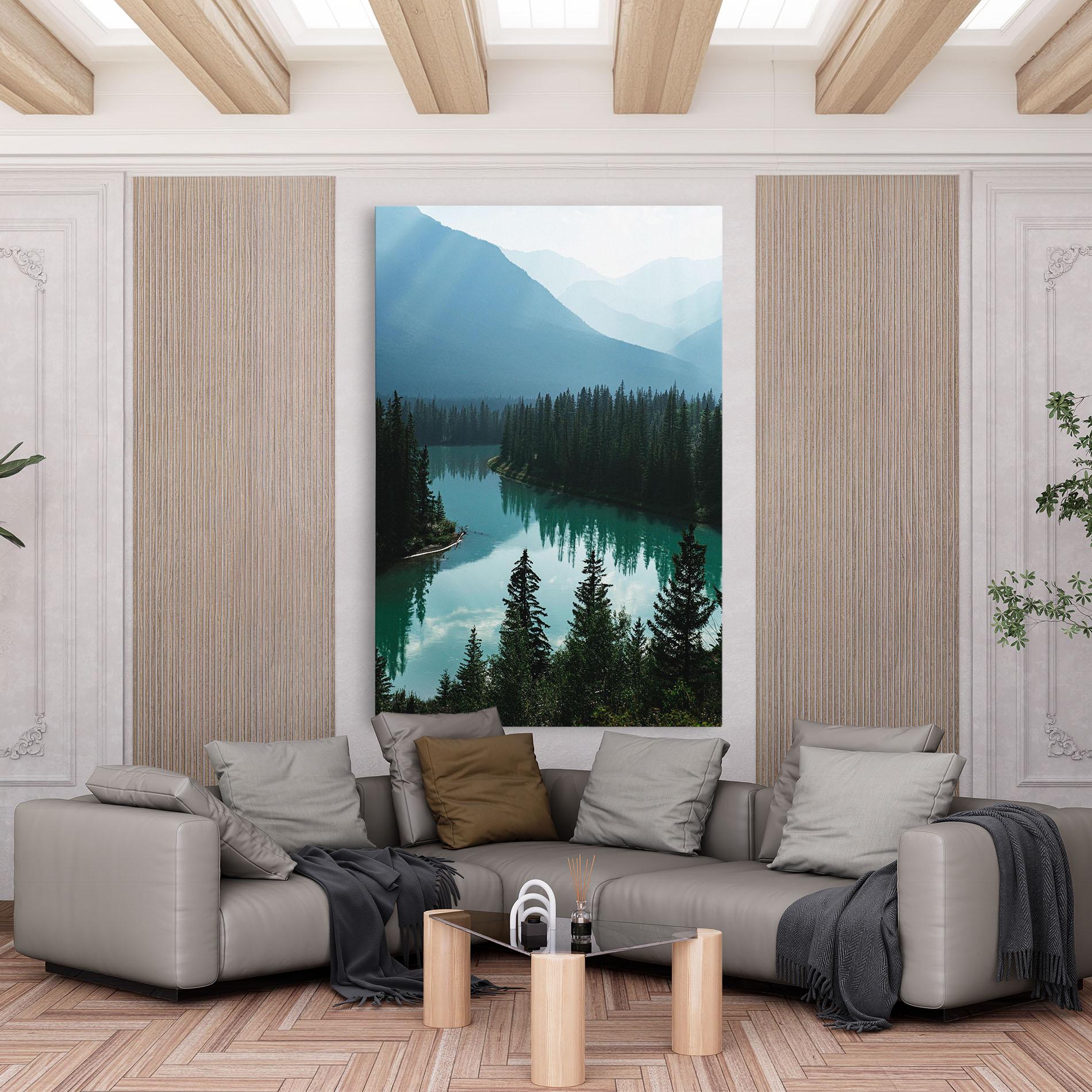 Vászonkép Crystal Lake mockup 6