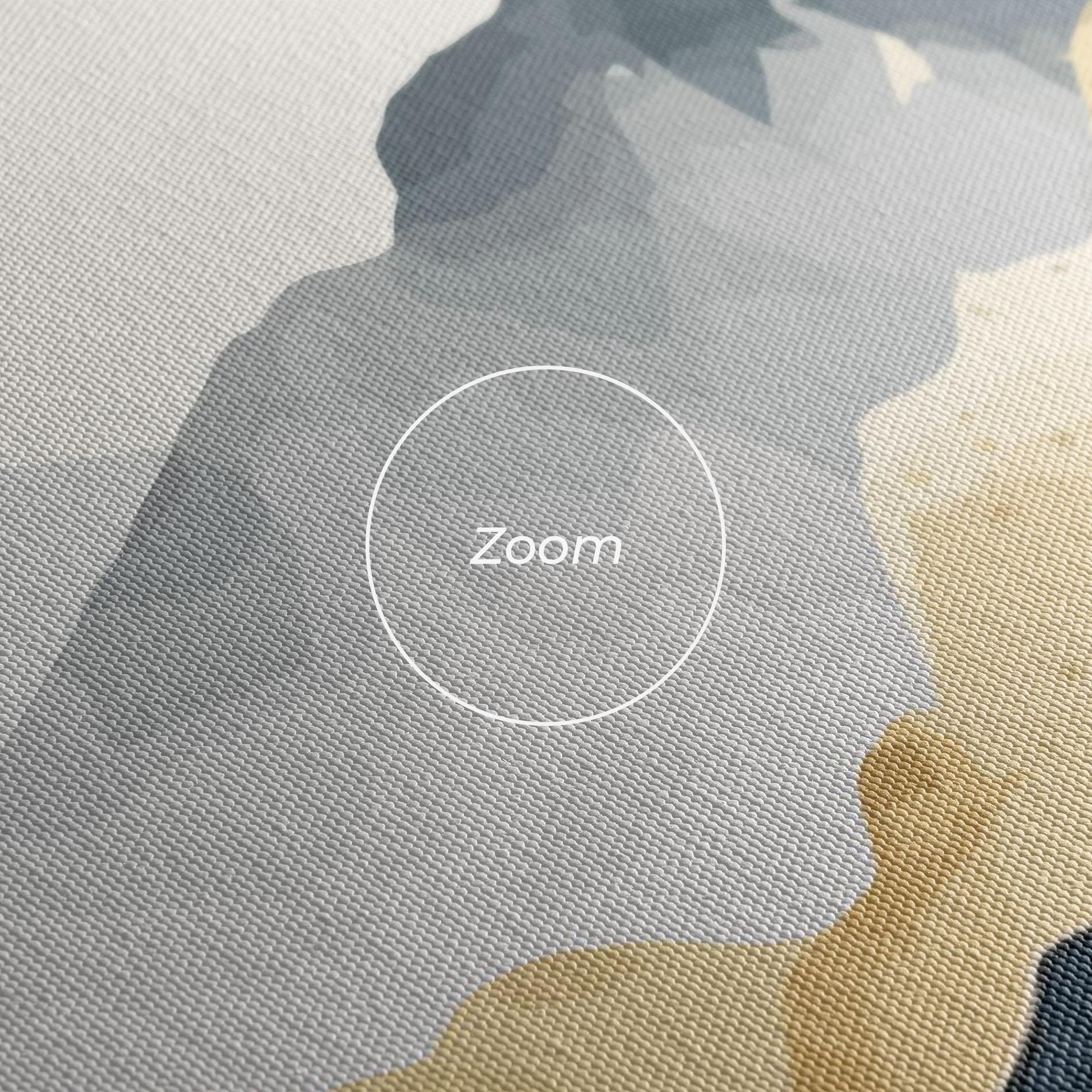 Vászonkép Gold Grey Mountain mockup 3