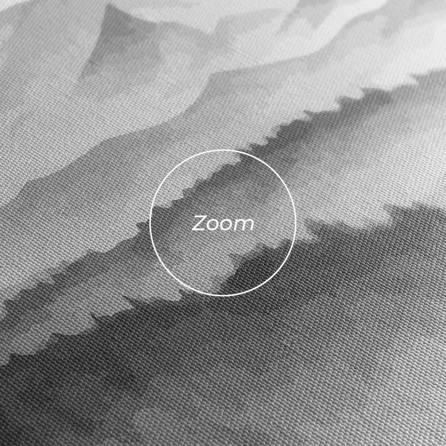 Vászonkép Grey Mountain Drawing mockup 3