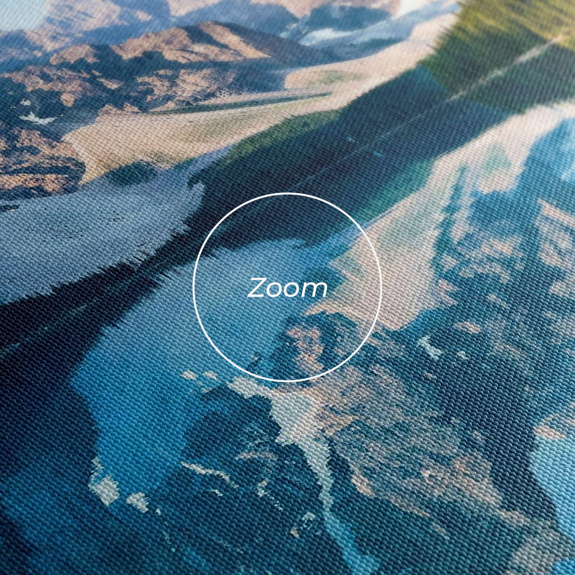 Vászonkép Mountain Crystal Lake mockup 3