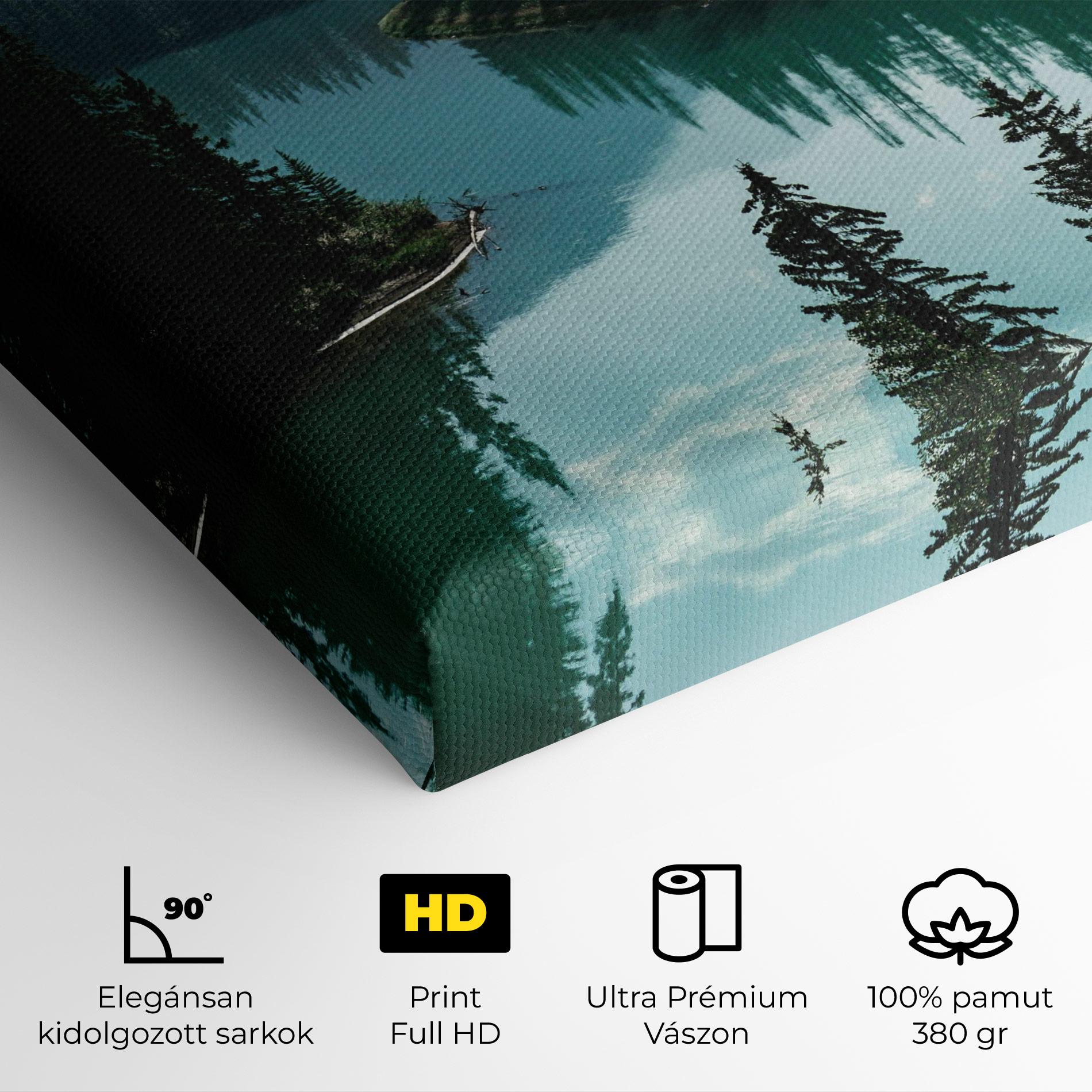 Vászonkép Crystal Lake mockup 4