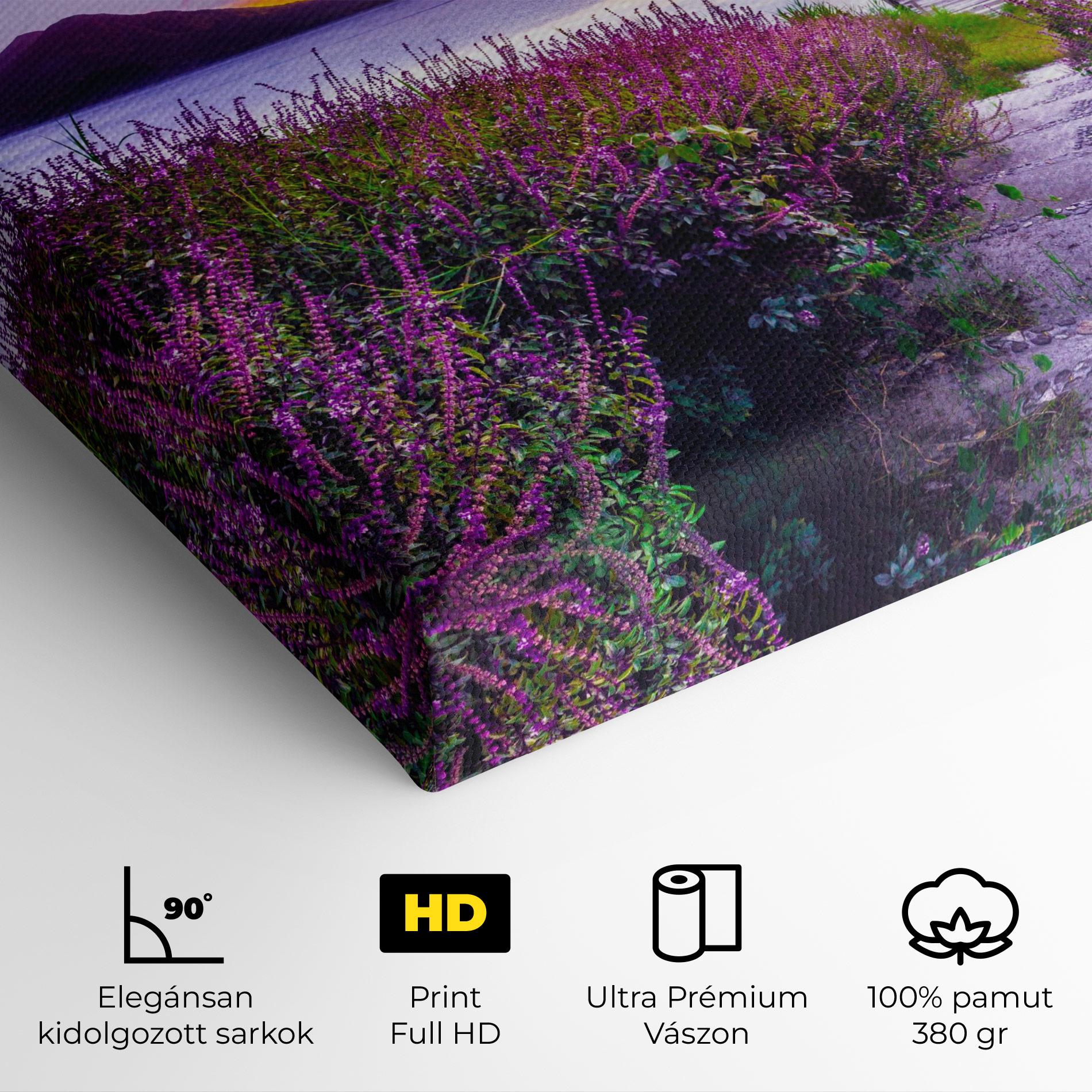 Vászonkép Purple Lake mockup 4