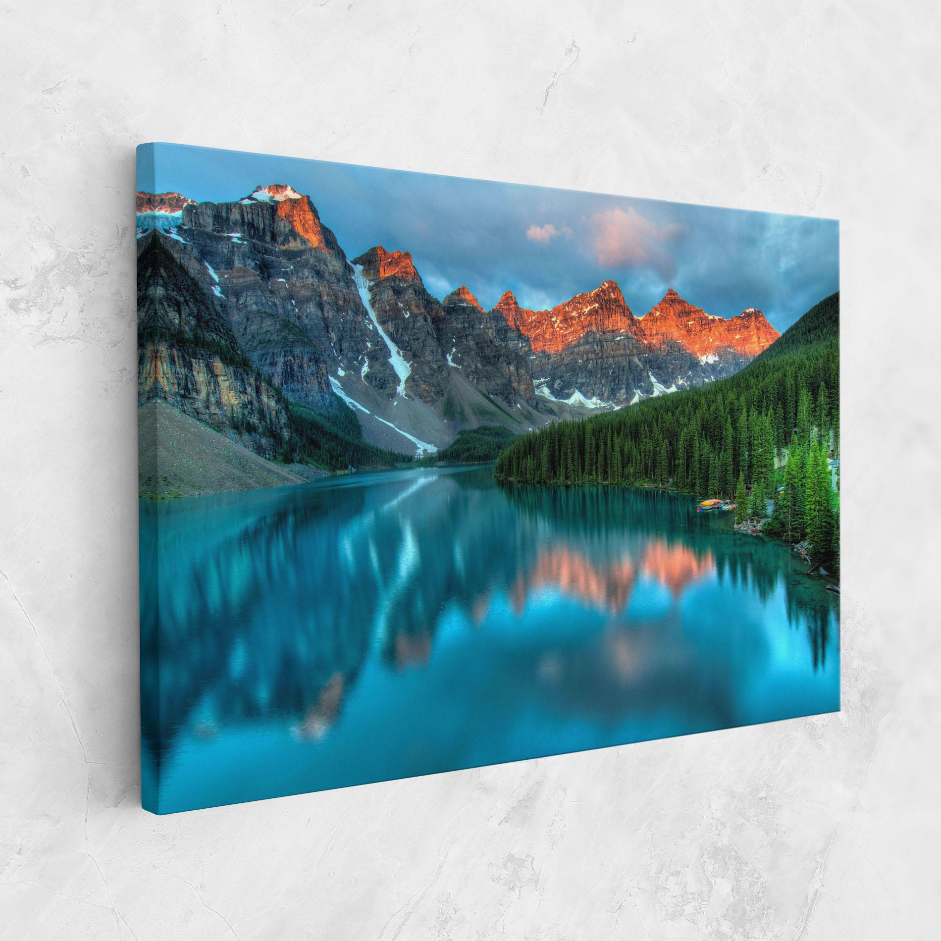 Vászonkép Lake Reflection mockup 1