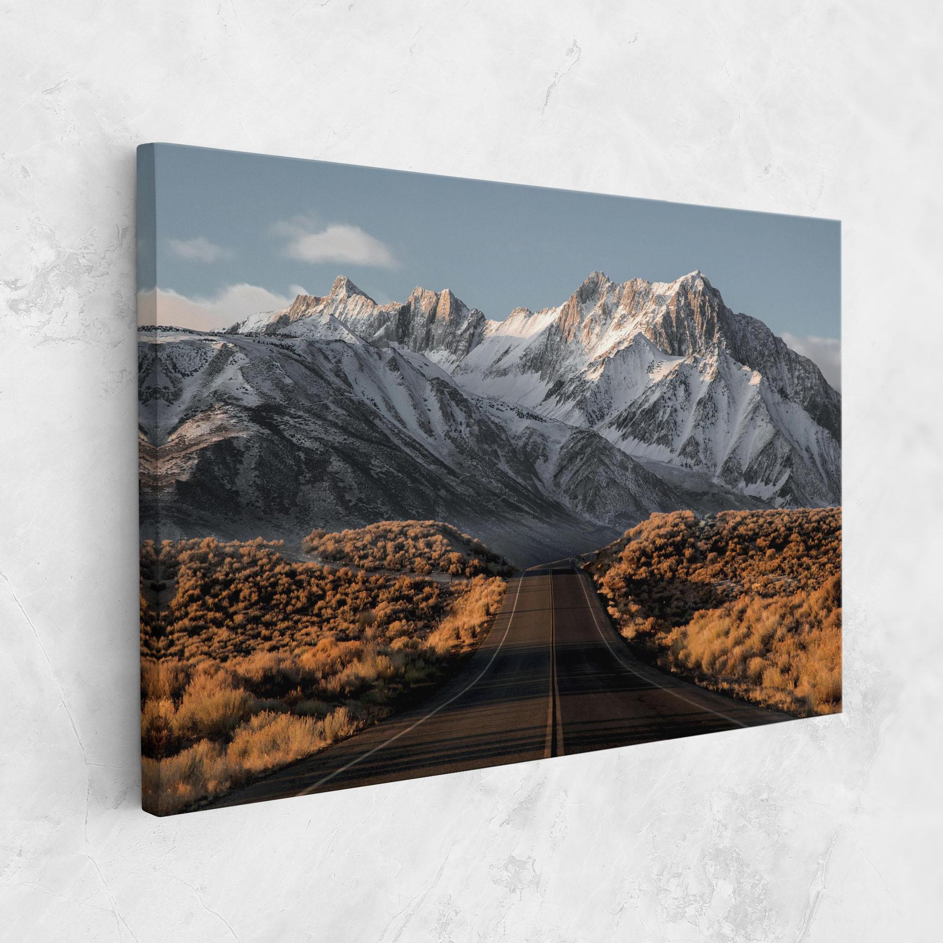 Vászonkép Nice Mountain Road mockup 1
