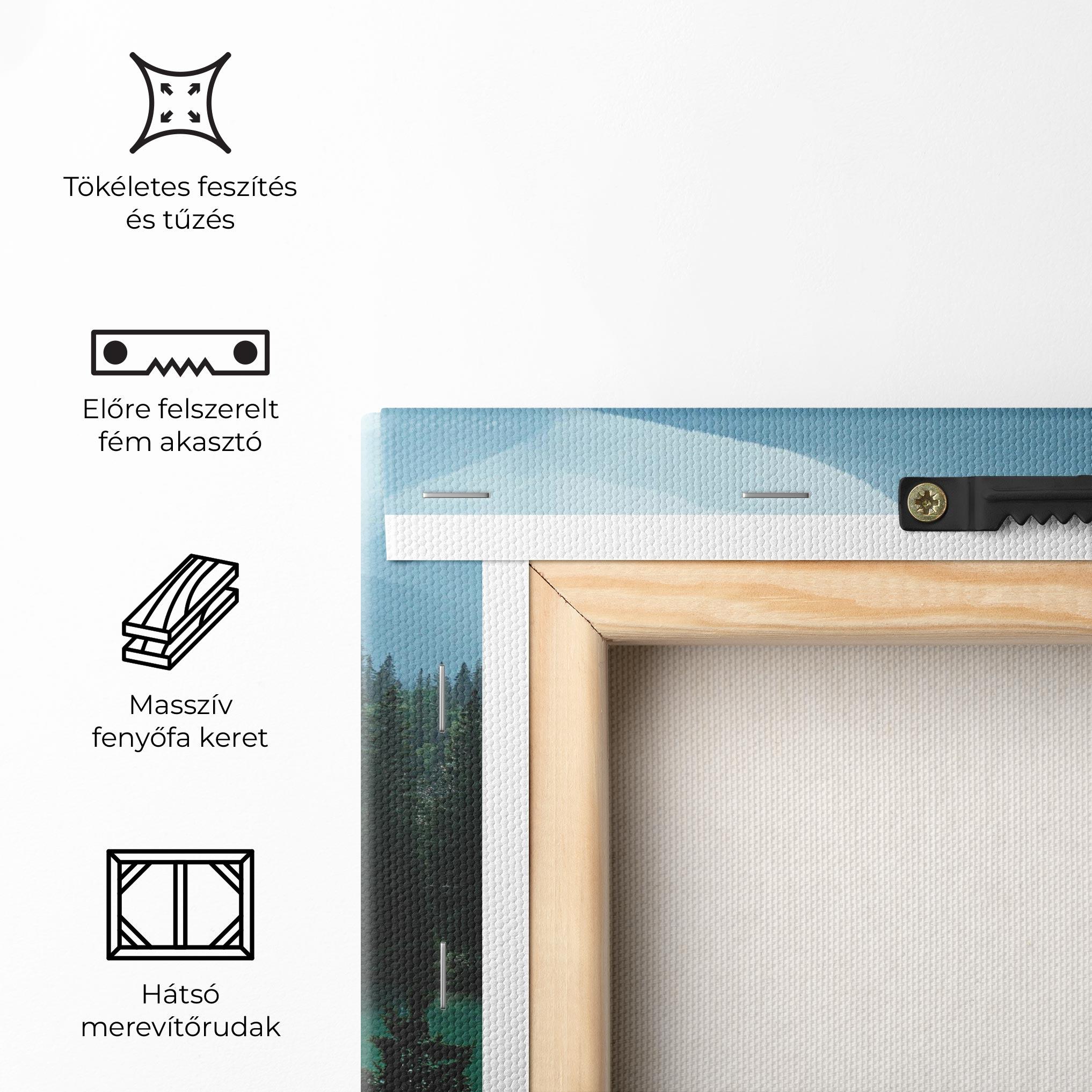 Vászonkép Crystal Lake mockup 5