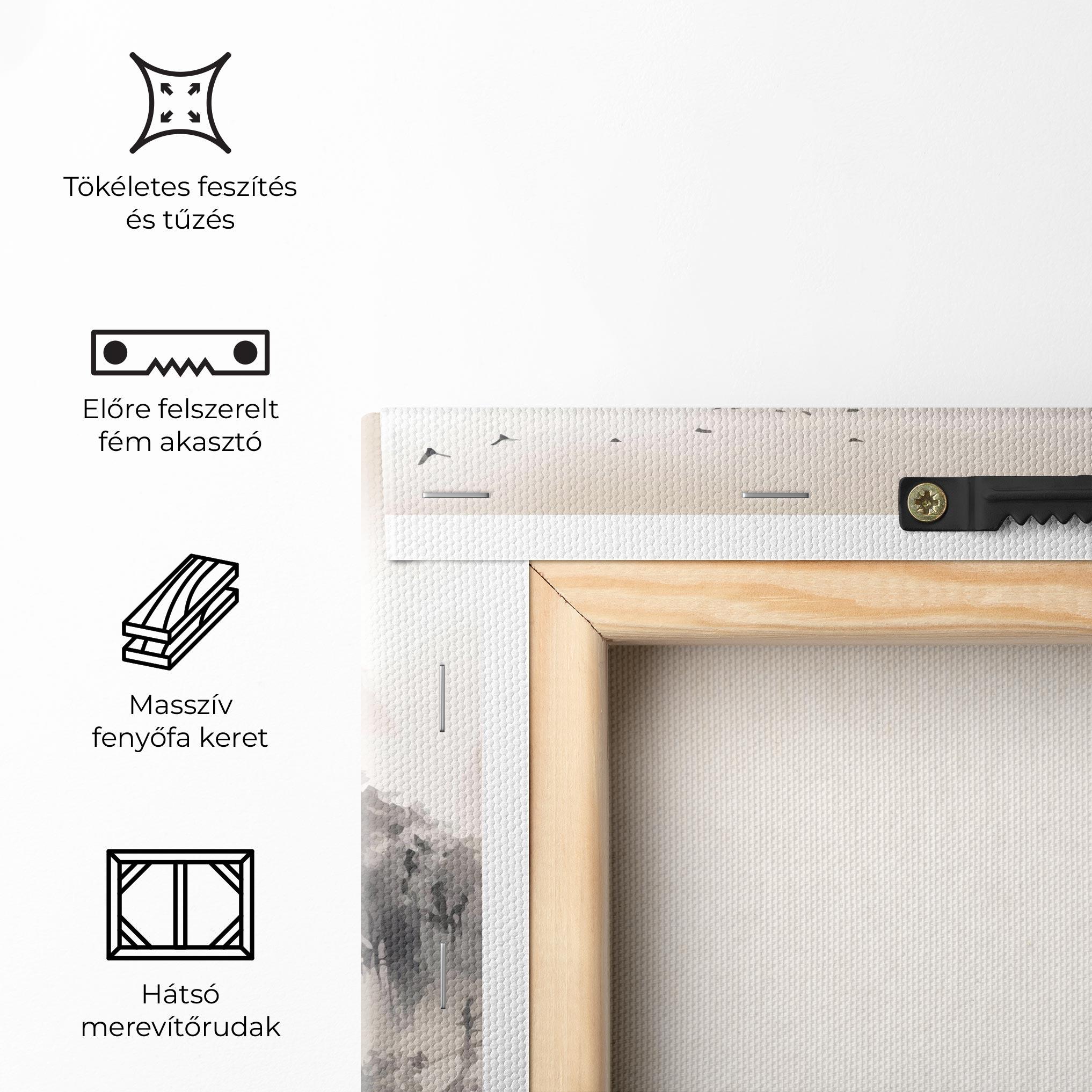 Vászonkép Far Away Mountain mockup 5