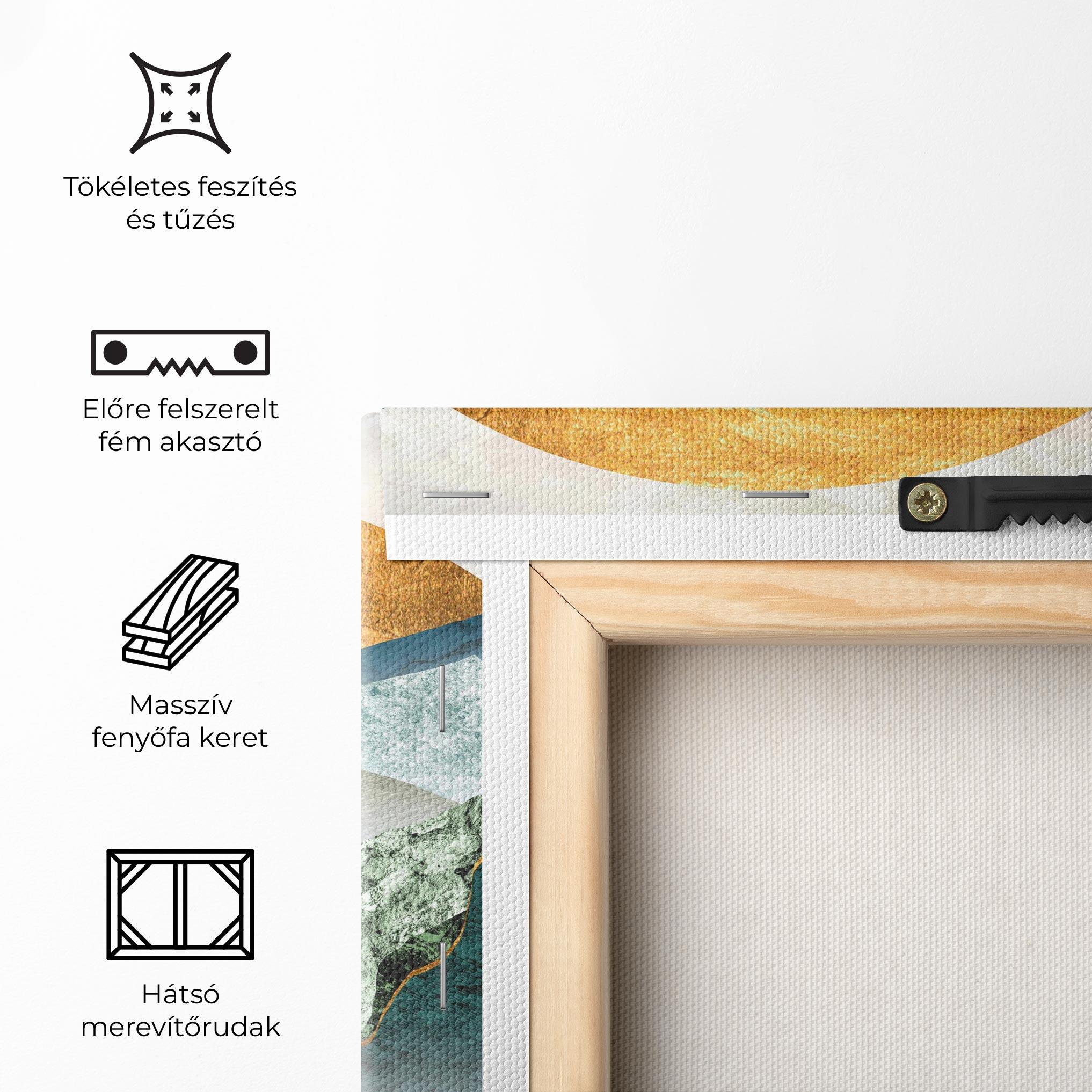 Vászonkép Golden Mountains mockup 5