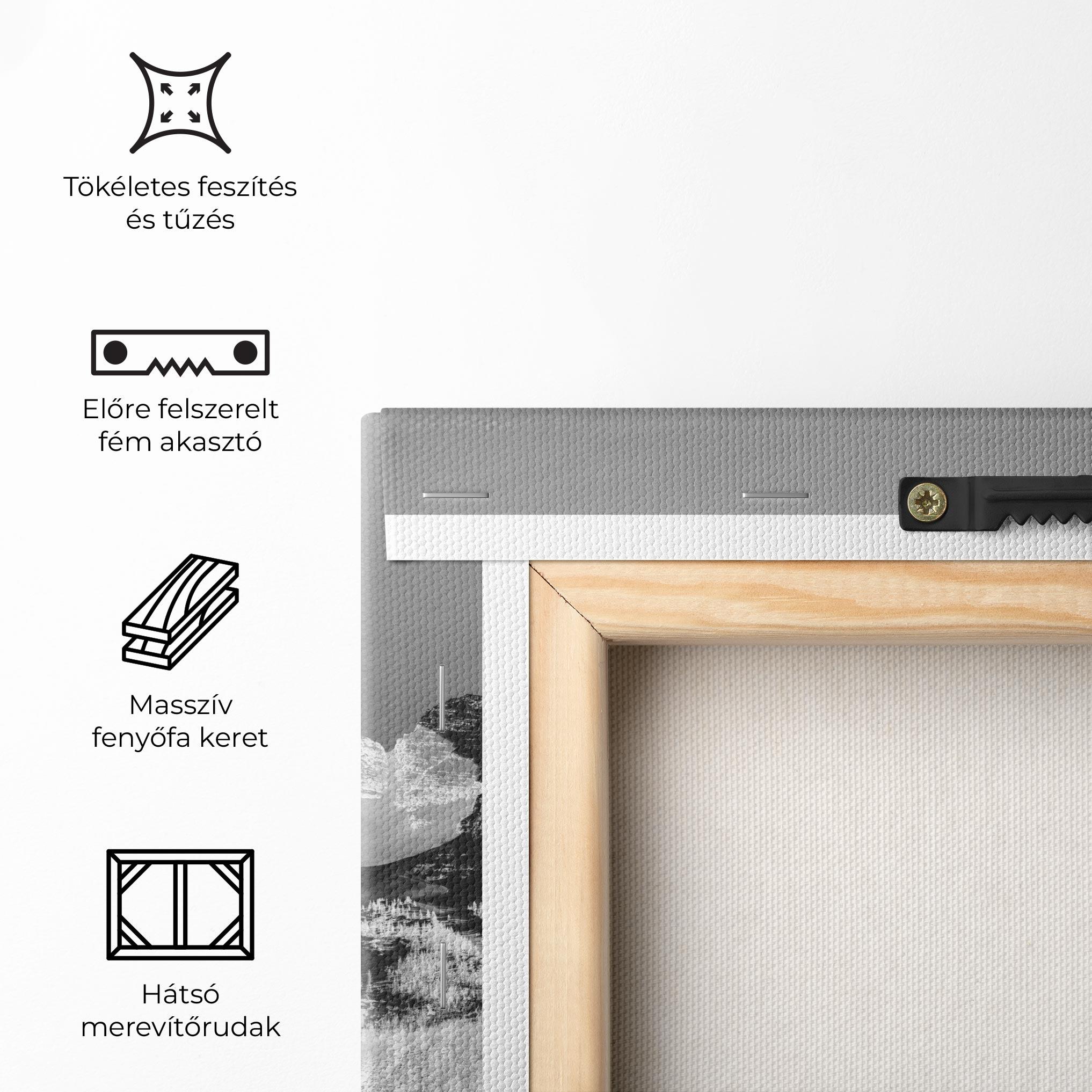 Vászonkép Green Shades Mountain mockup 5