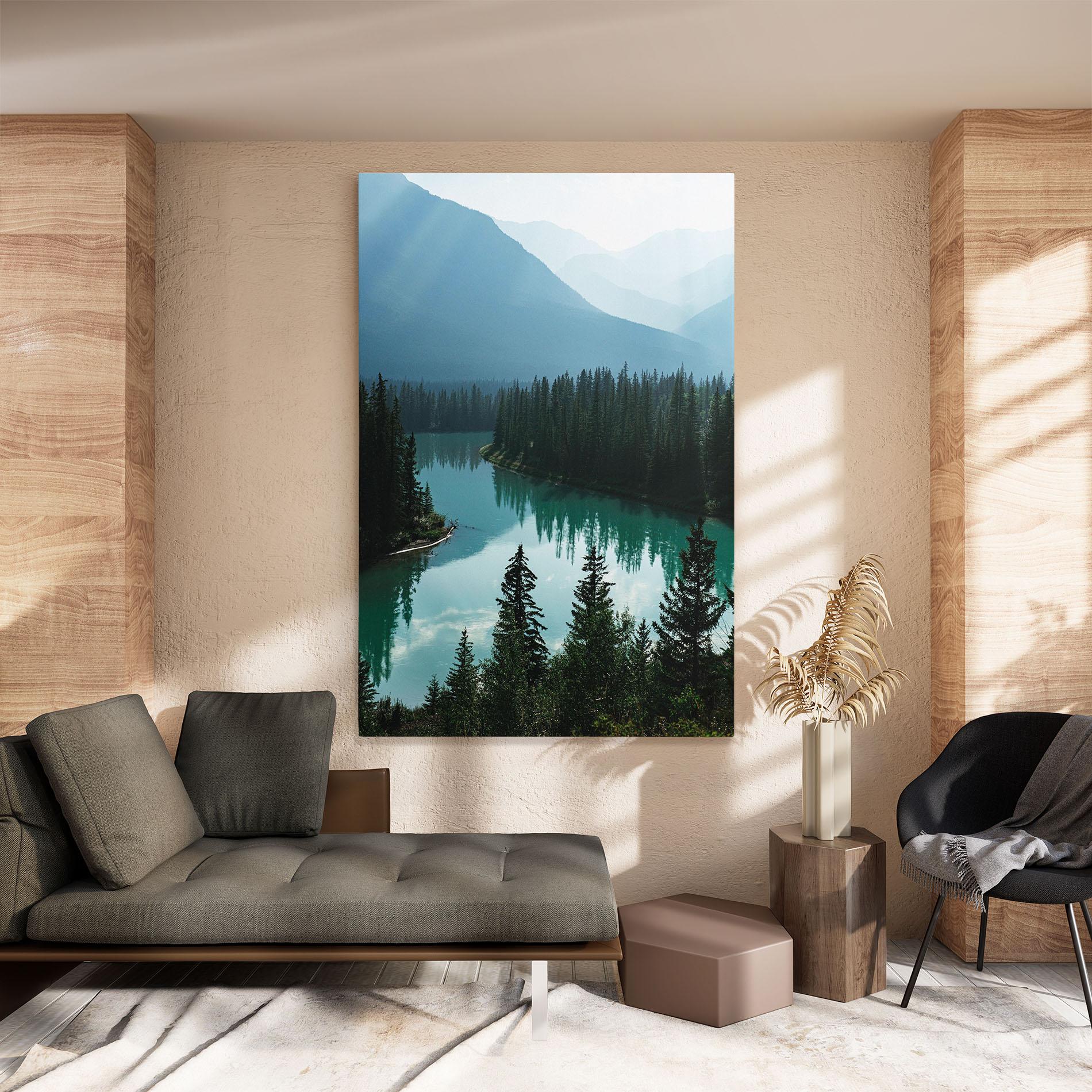 Vászonkép Crystal Lake mockup 8