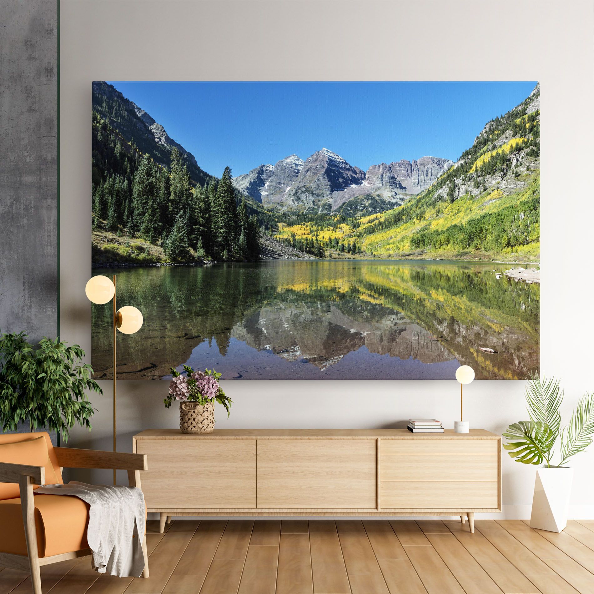 Lake Green Mountain mockup 9