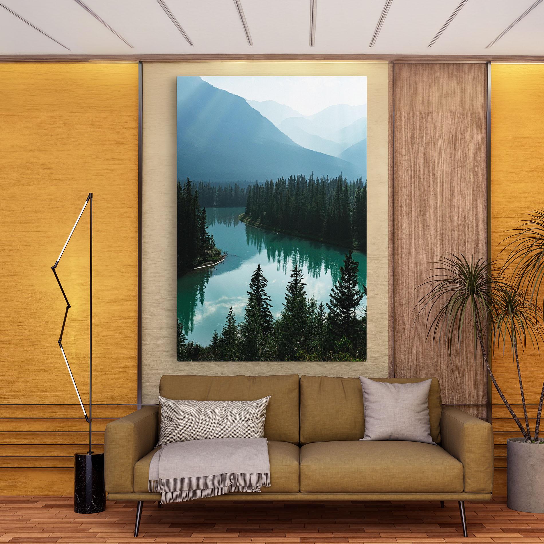 Vászonkép Crystal Lake mockup 9