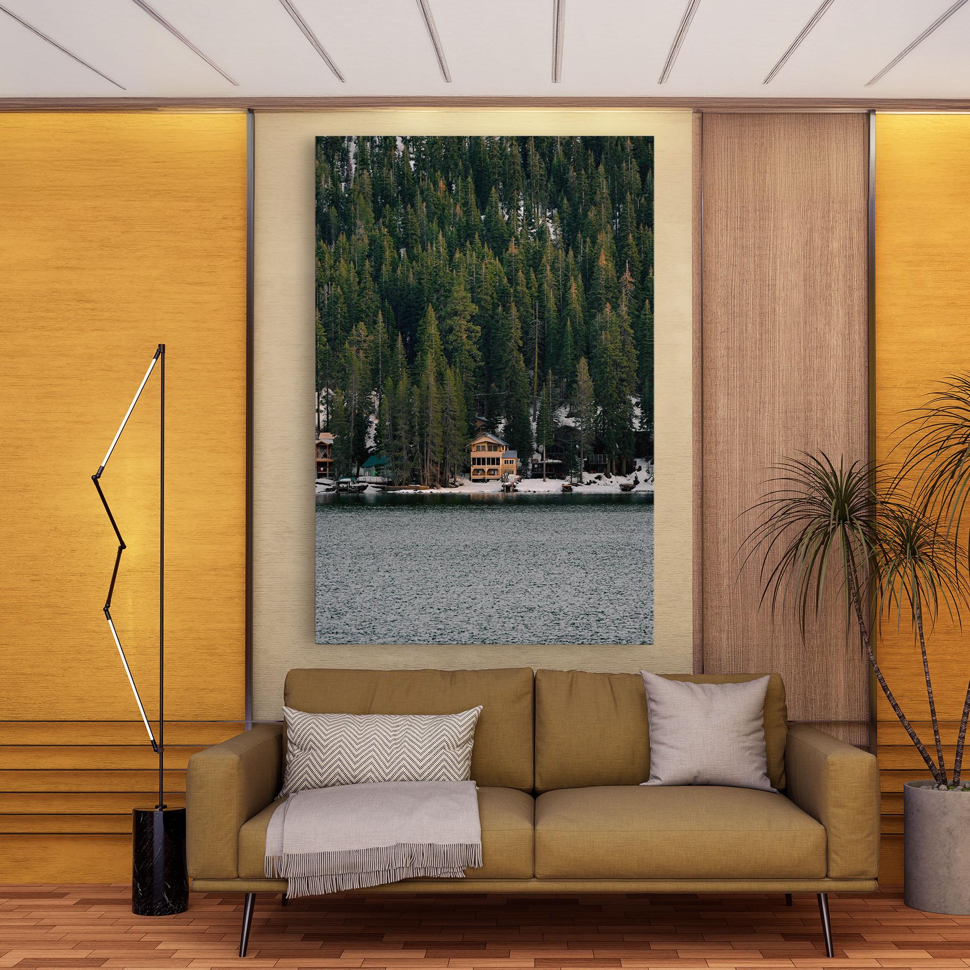 Vászonkép Peacefull Place mockup 9