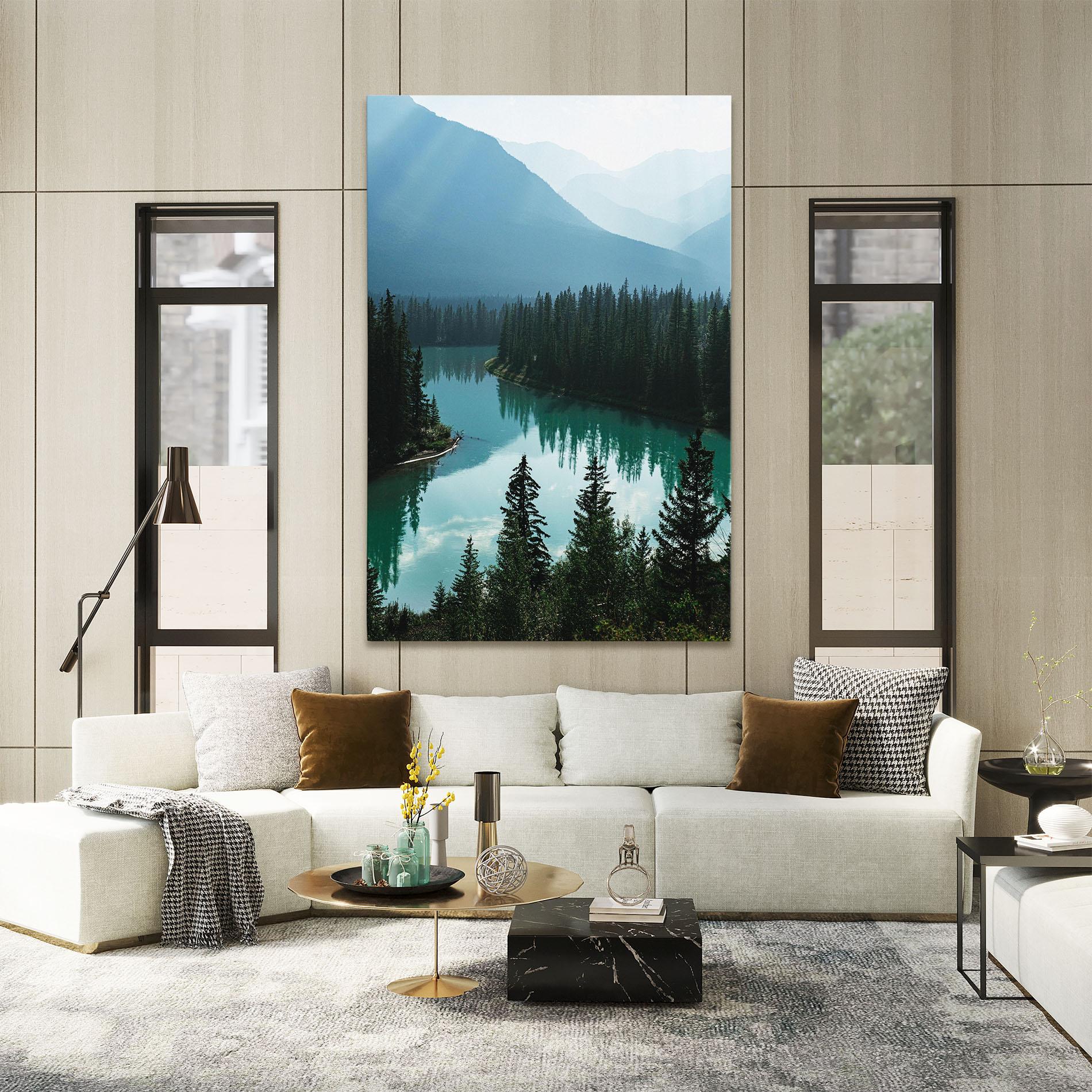 Vászonkép Crystal Lake mockup 2