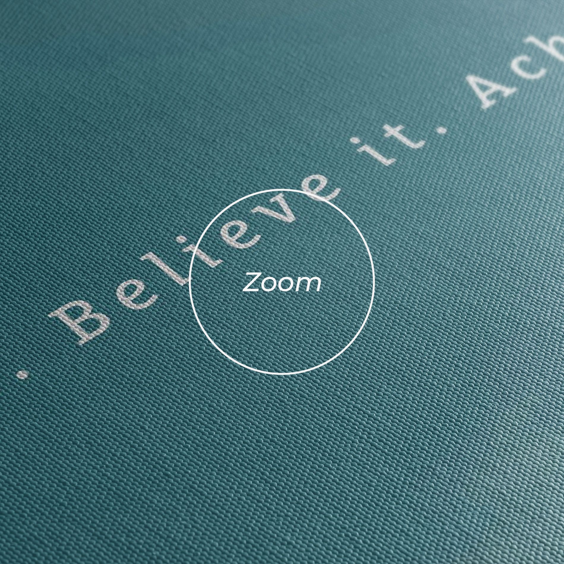 Clouds Text Green mockup 3