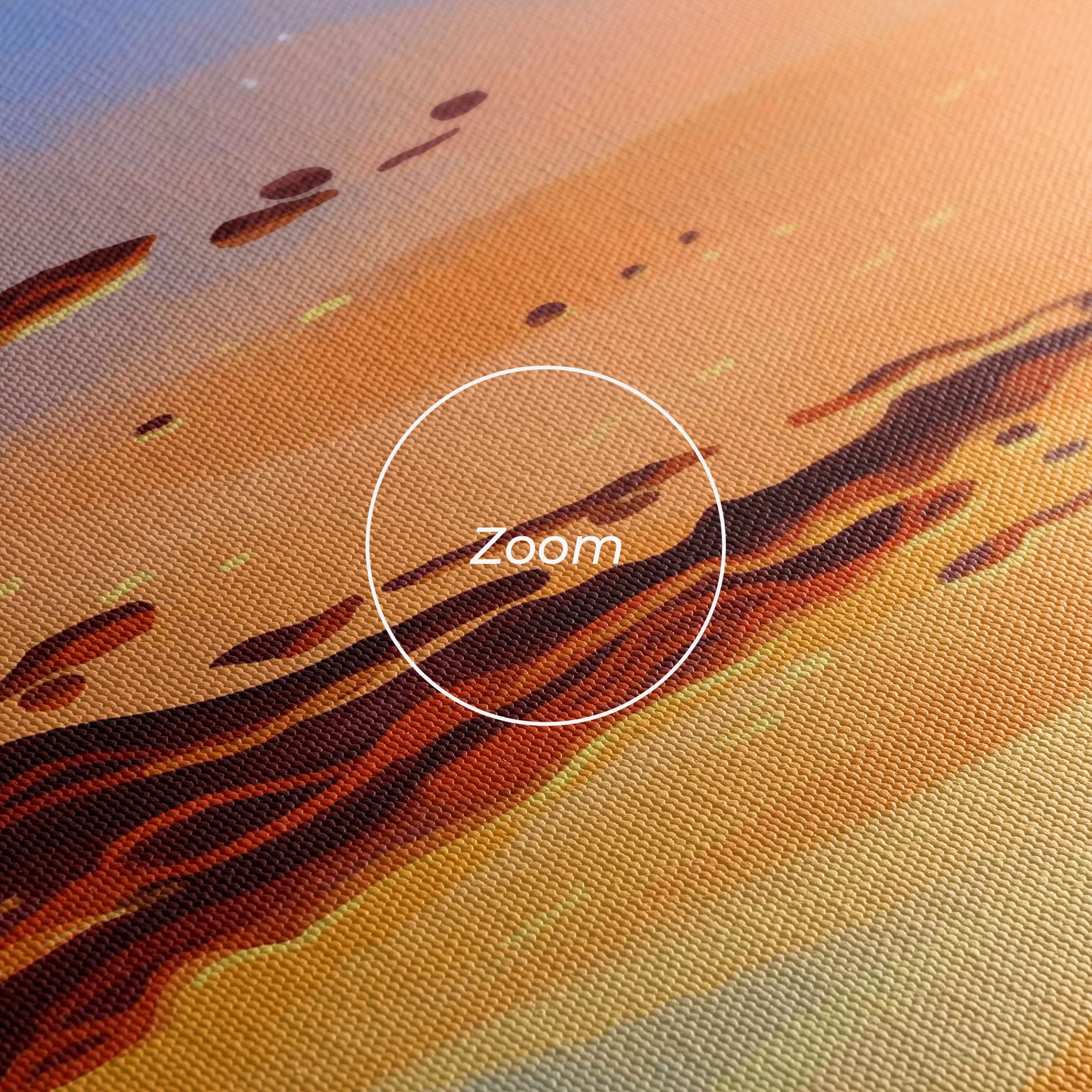 Vászonkép Dark Cloud Sunset mockup 3