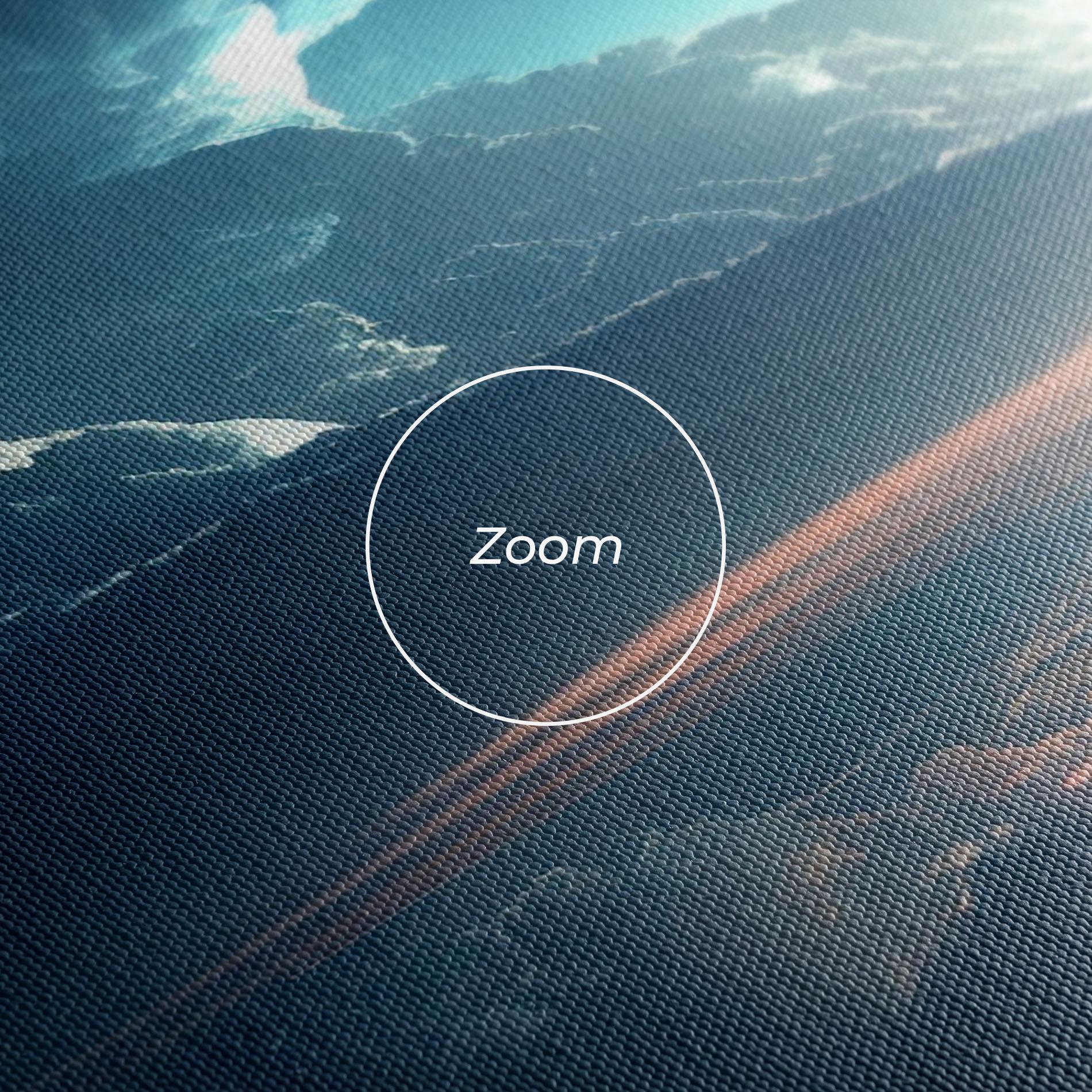 Vászonkép Dark Clouds mockup 3