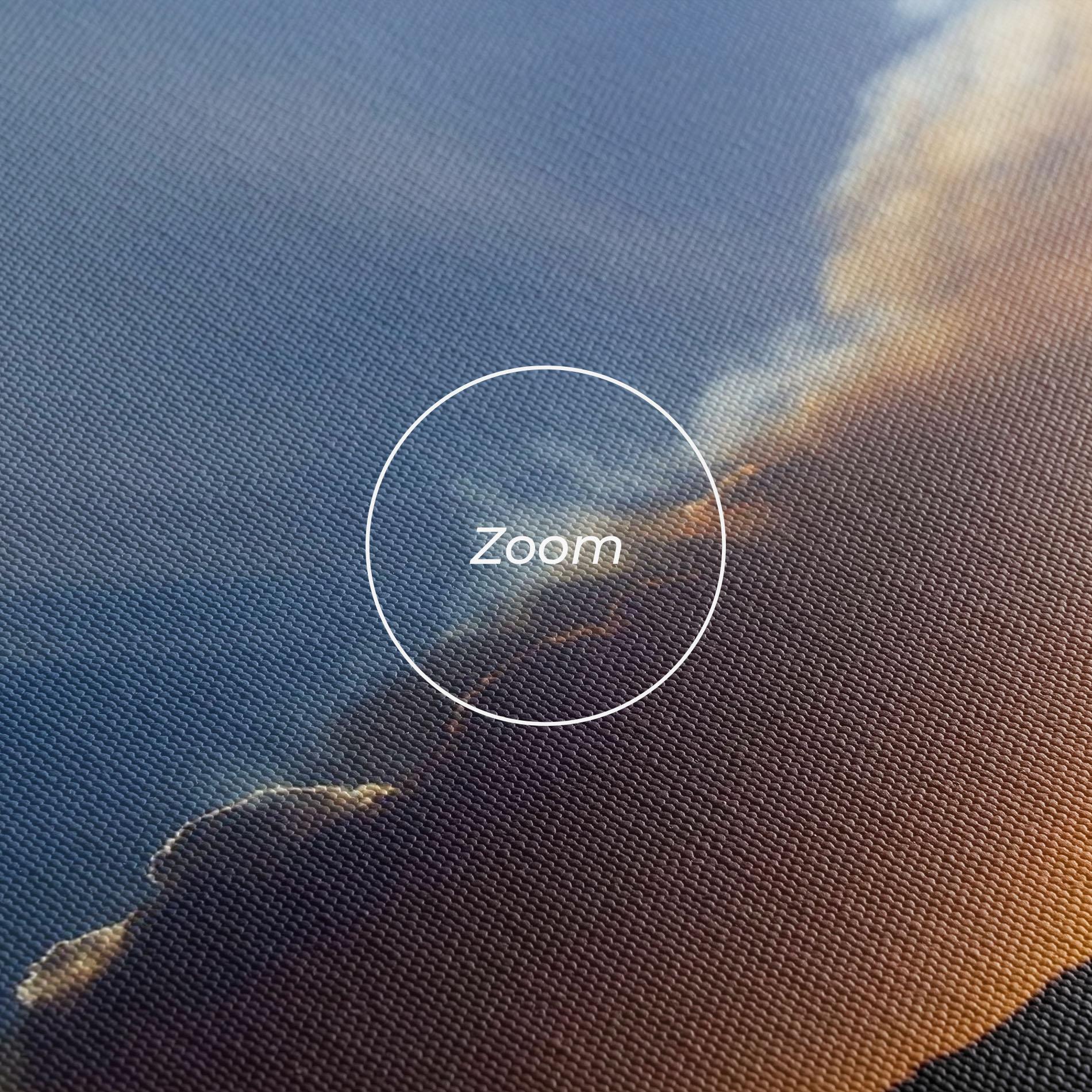 Vászonkép Mountain Silhouette Sunrise mockup 3