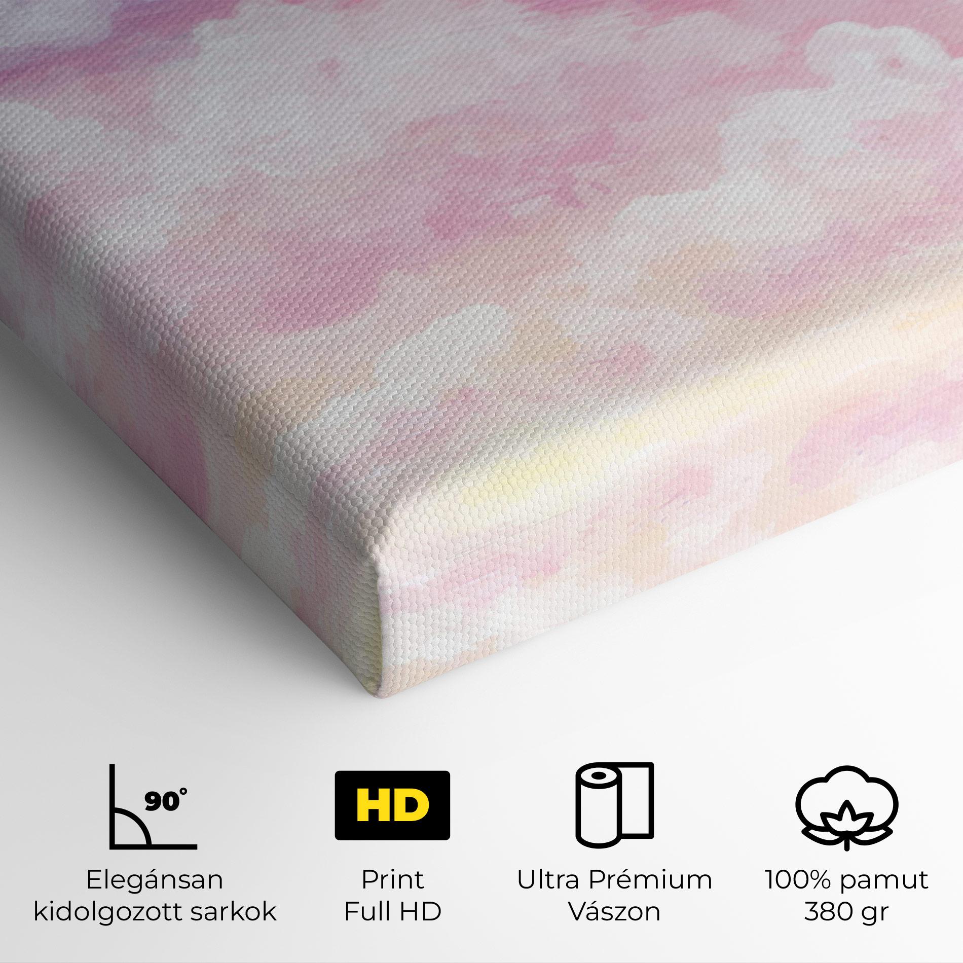 Vászonkép Cloud Paint Texture mockup 4