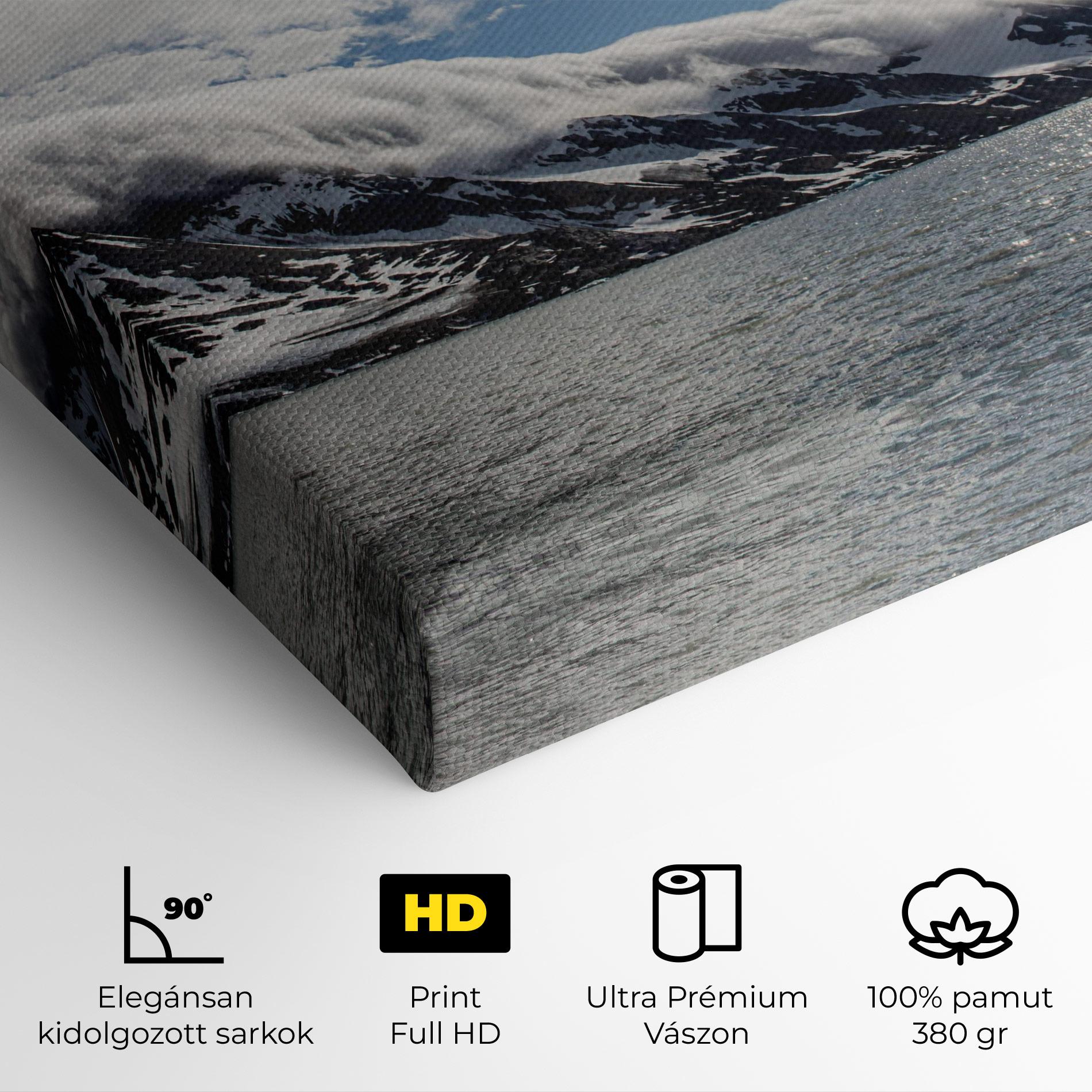 Vászonkép Clouds Over Ice mockup 4