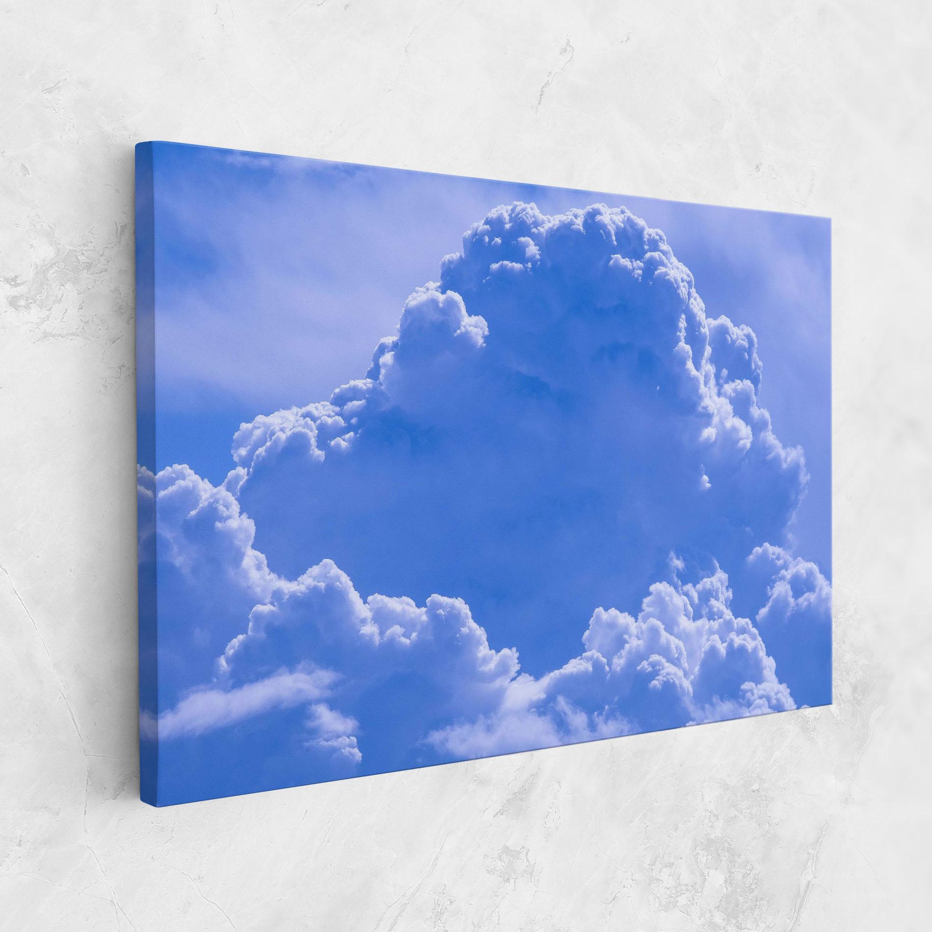 Vászonkép Big Blue Cloud mockup 1