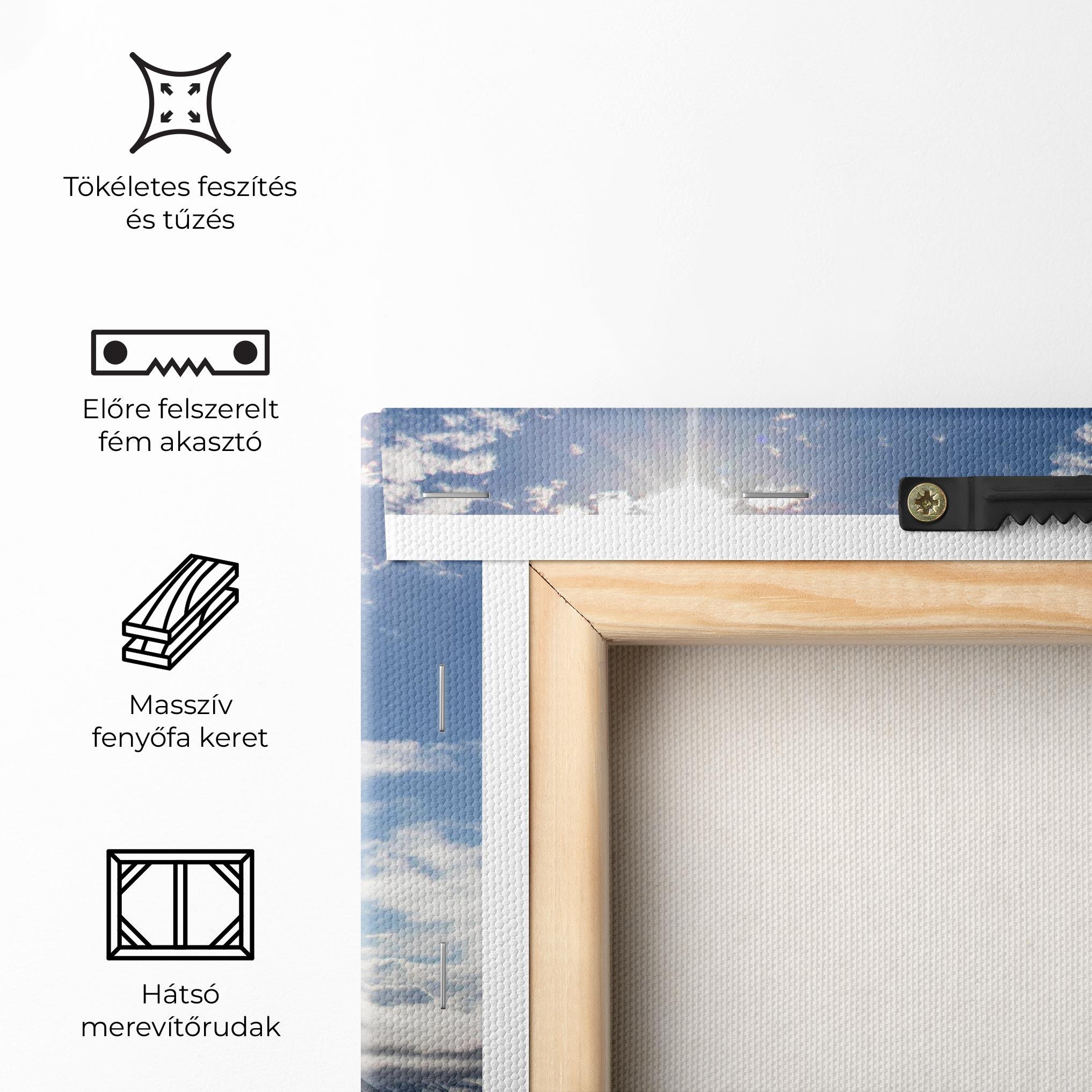 Vászonkép Clouds Over Ice mockup 5