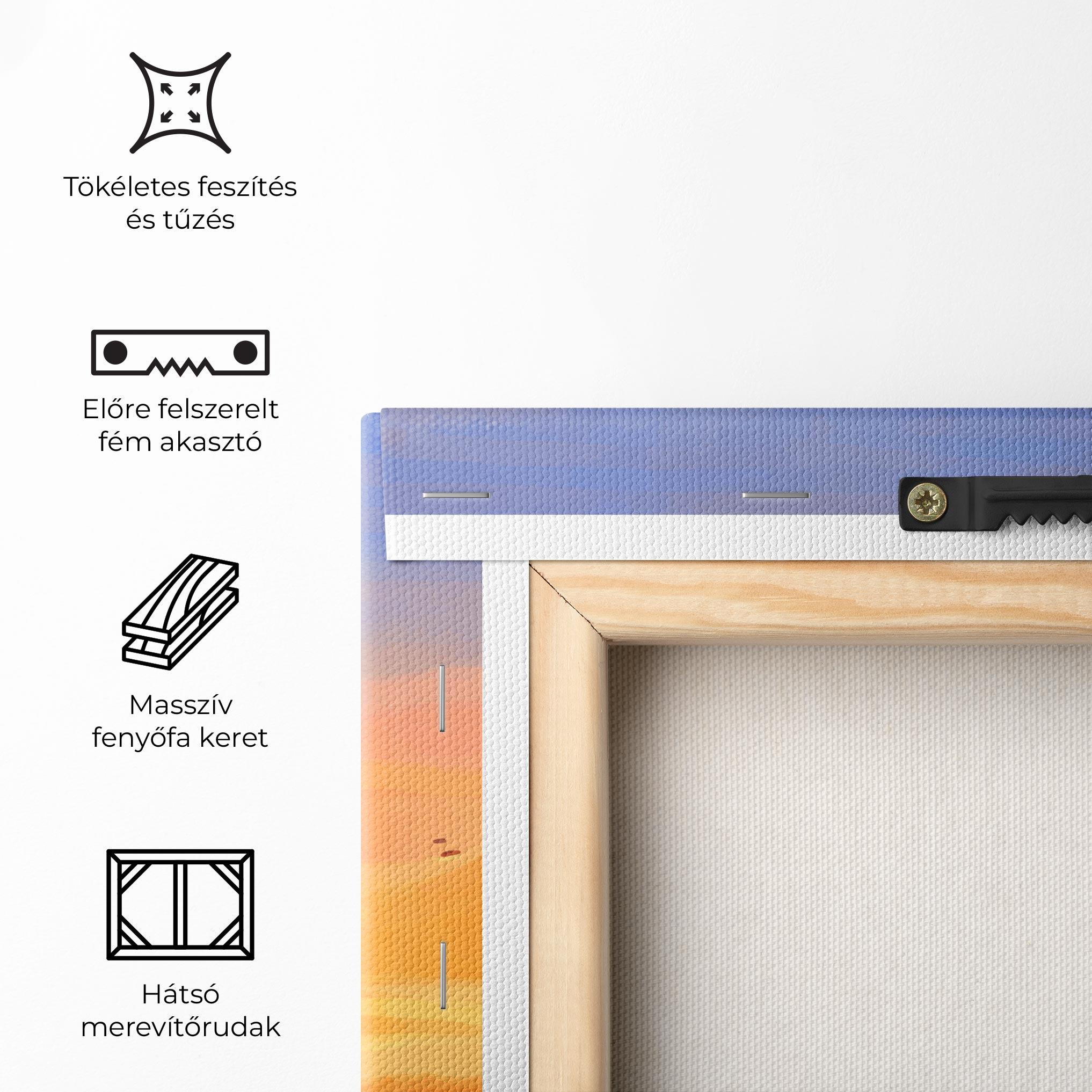 Vászonkép Dark Cloud Sunset mockup 5