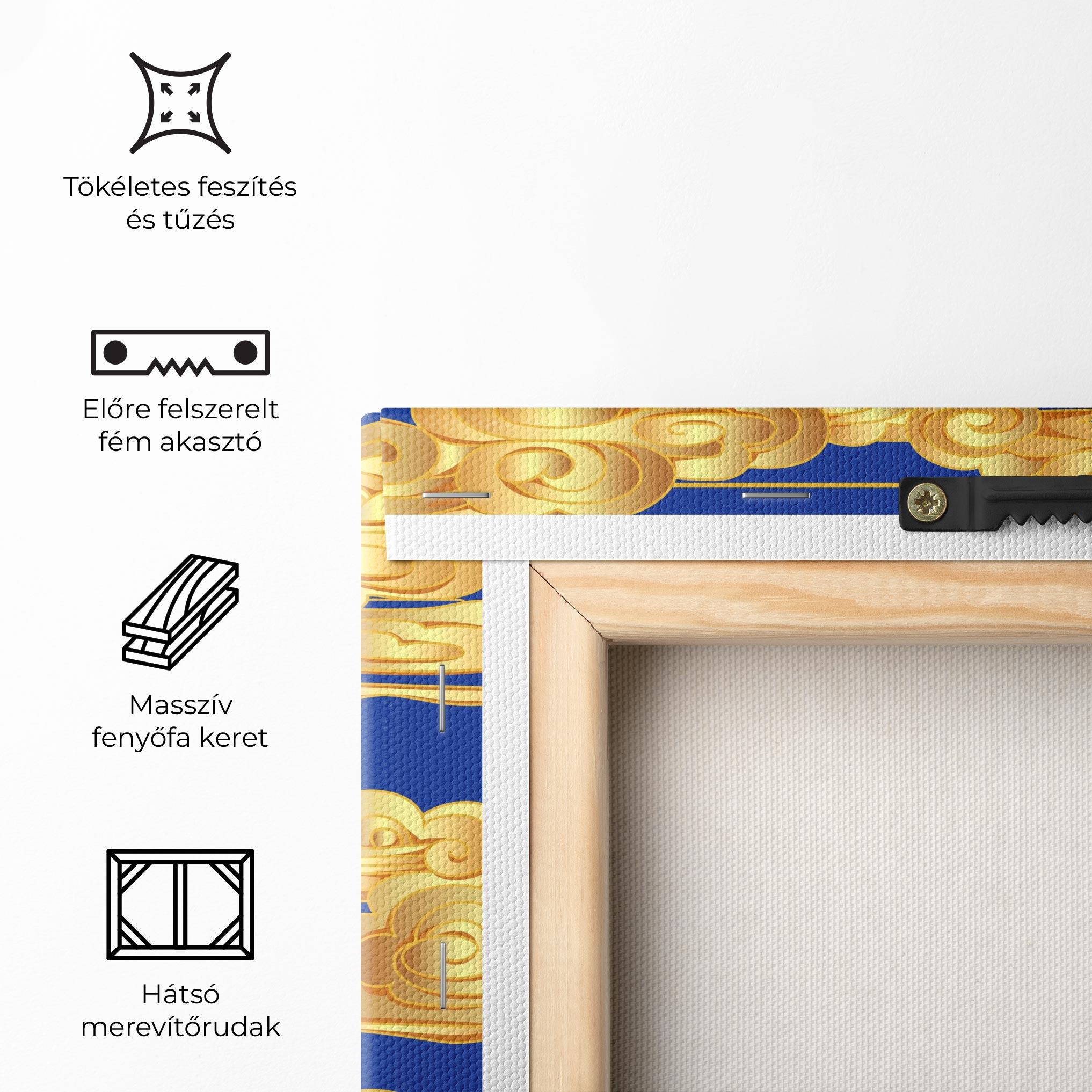 Vászonkép Gold Clouds mockup 5