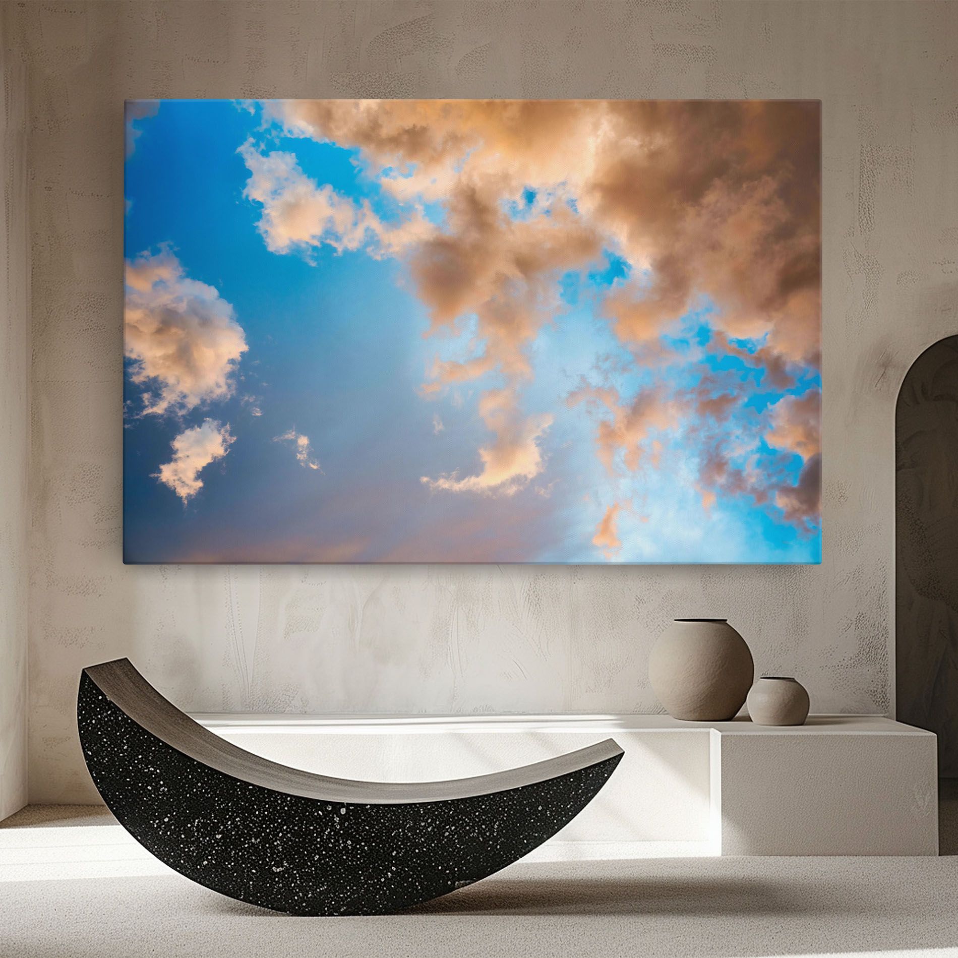 Clouds Blue Sky mockup 8